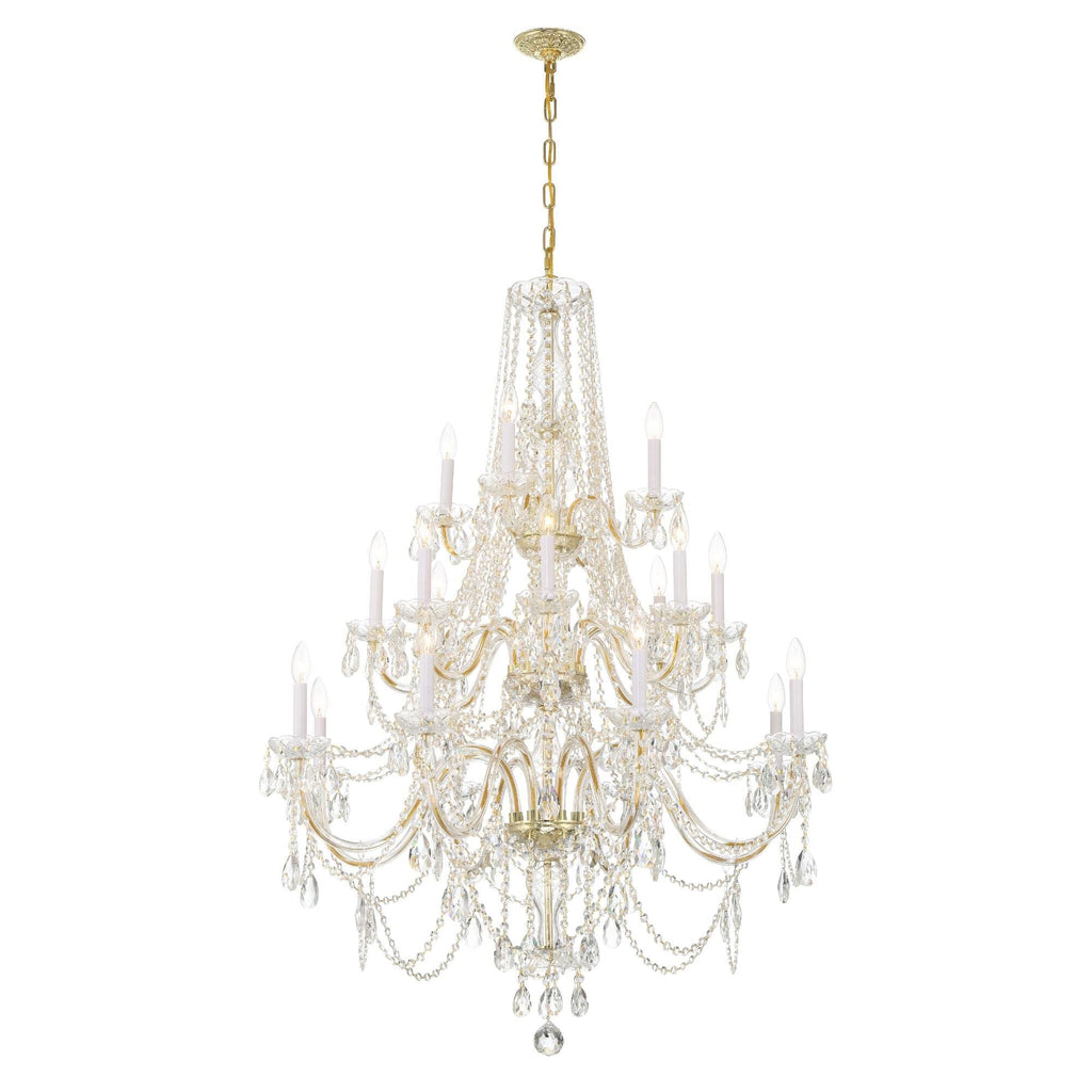 Candle chandelier - Lazuli Arc for dining room view 6