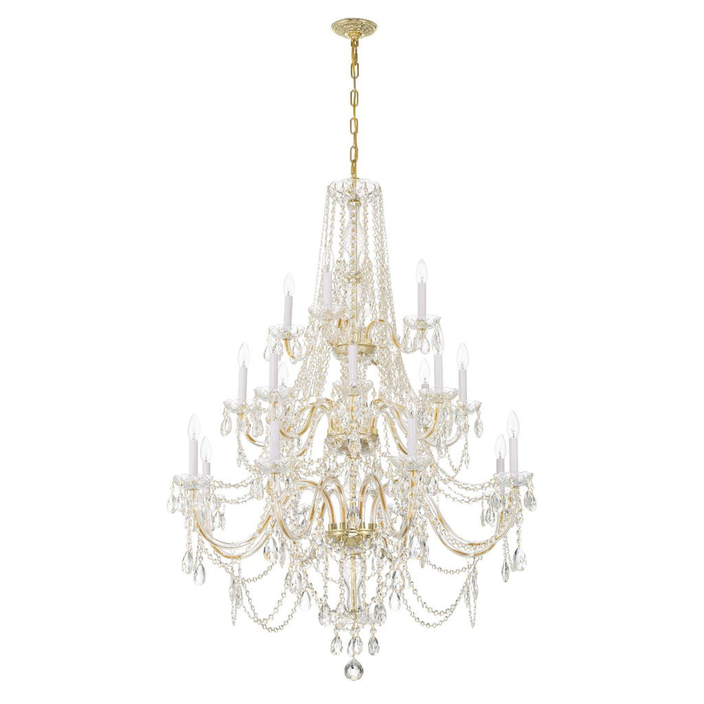 Candle chandelier - Lazuli Arc for dining room view 7