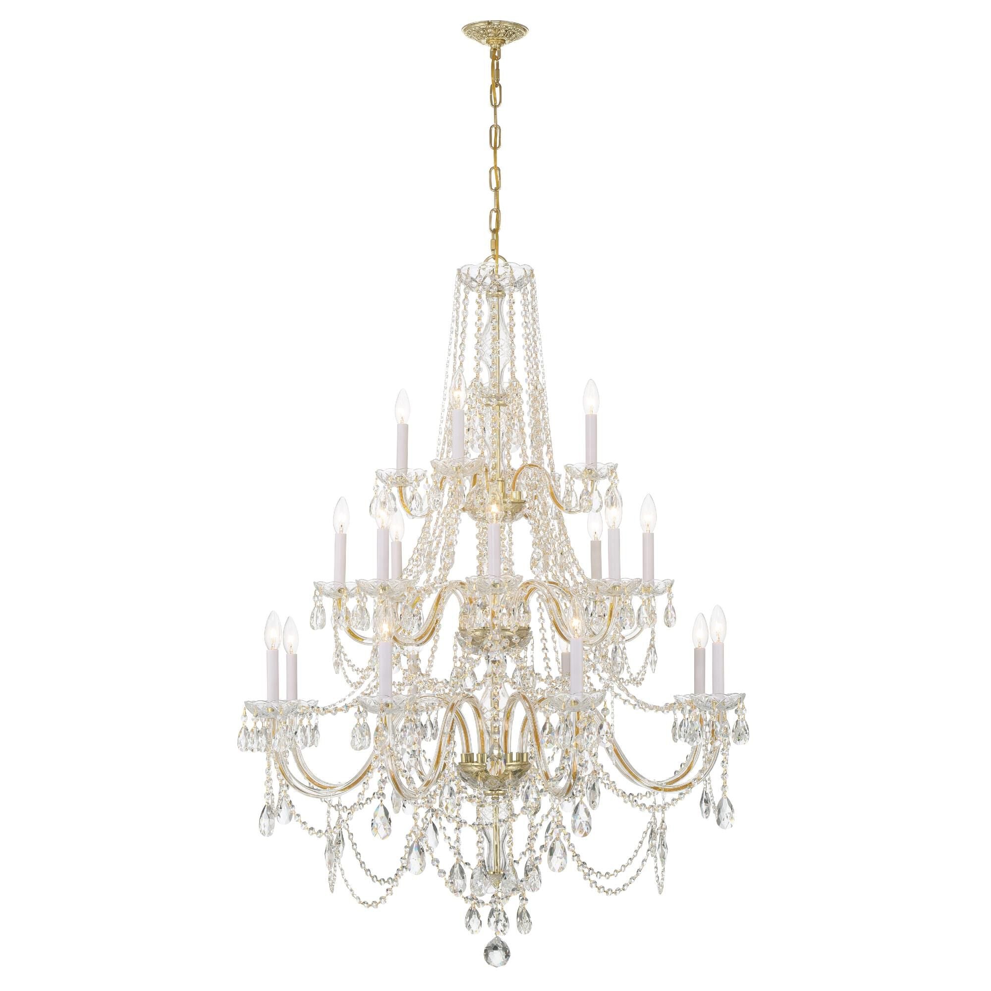 Candle chandelier - Lazuli Arc for dining room view 8