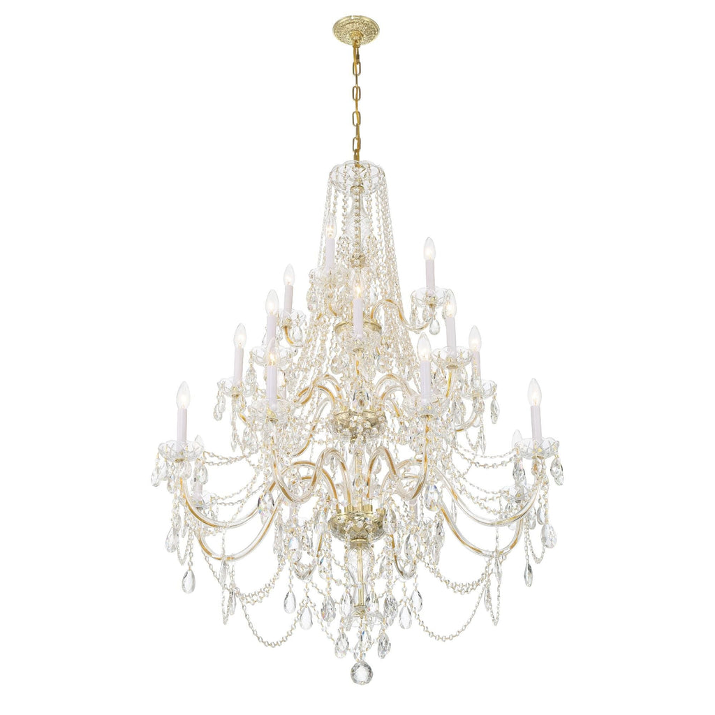 Candle chandelier - Lazuli Arc for dining room view 9