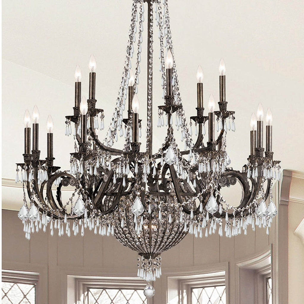 23-Light 44 in. Chandelier - Alden Arc for dining room view 2