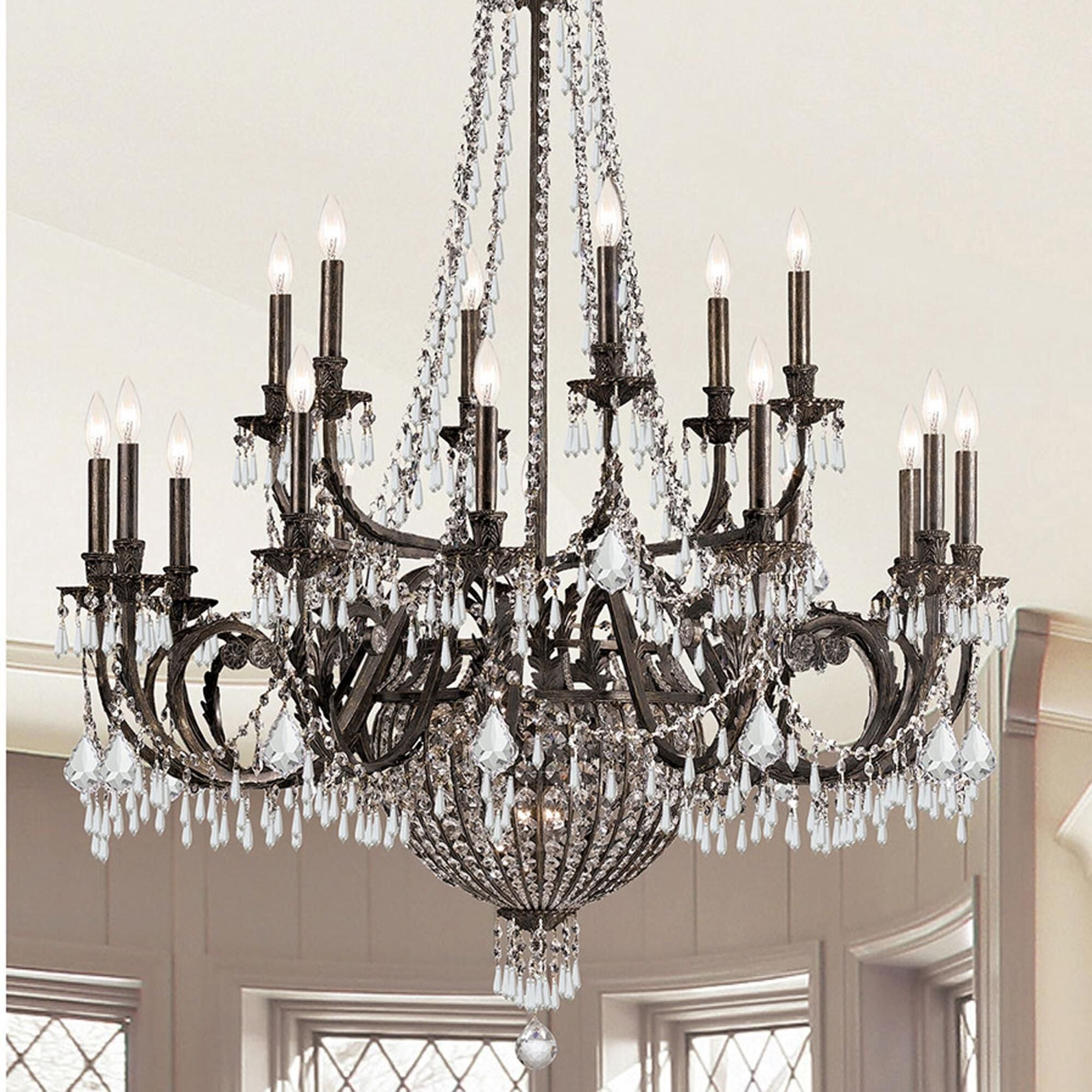 23-Light 44 in. Chandelier - Alden Arc for dining room view 2
