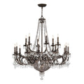 23-Light 44 in. Chandelier - Alden Arc for dining room view 1