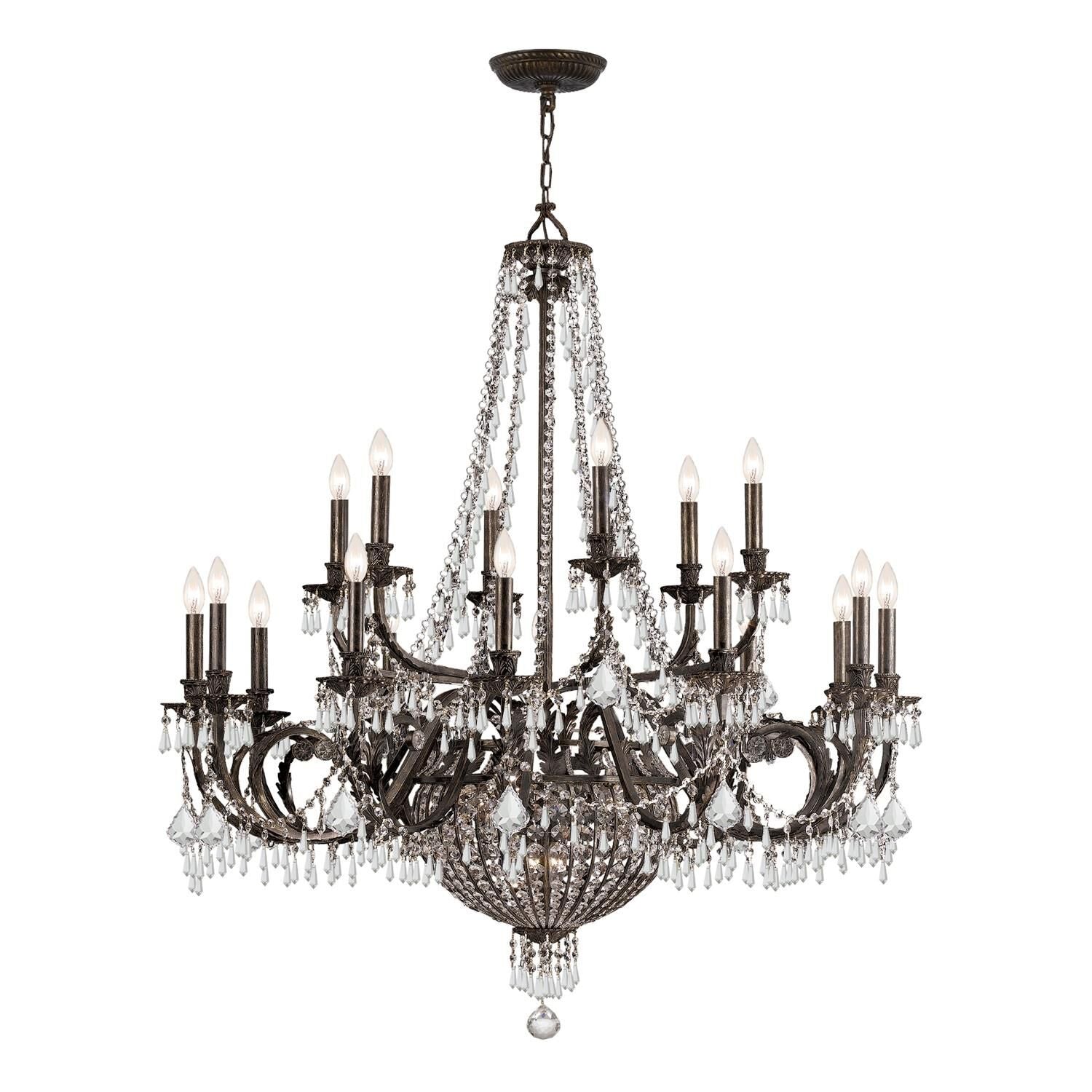 23-Light 44 in. Chandelier - Alden Arc for dining room view 1