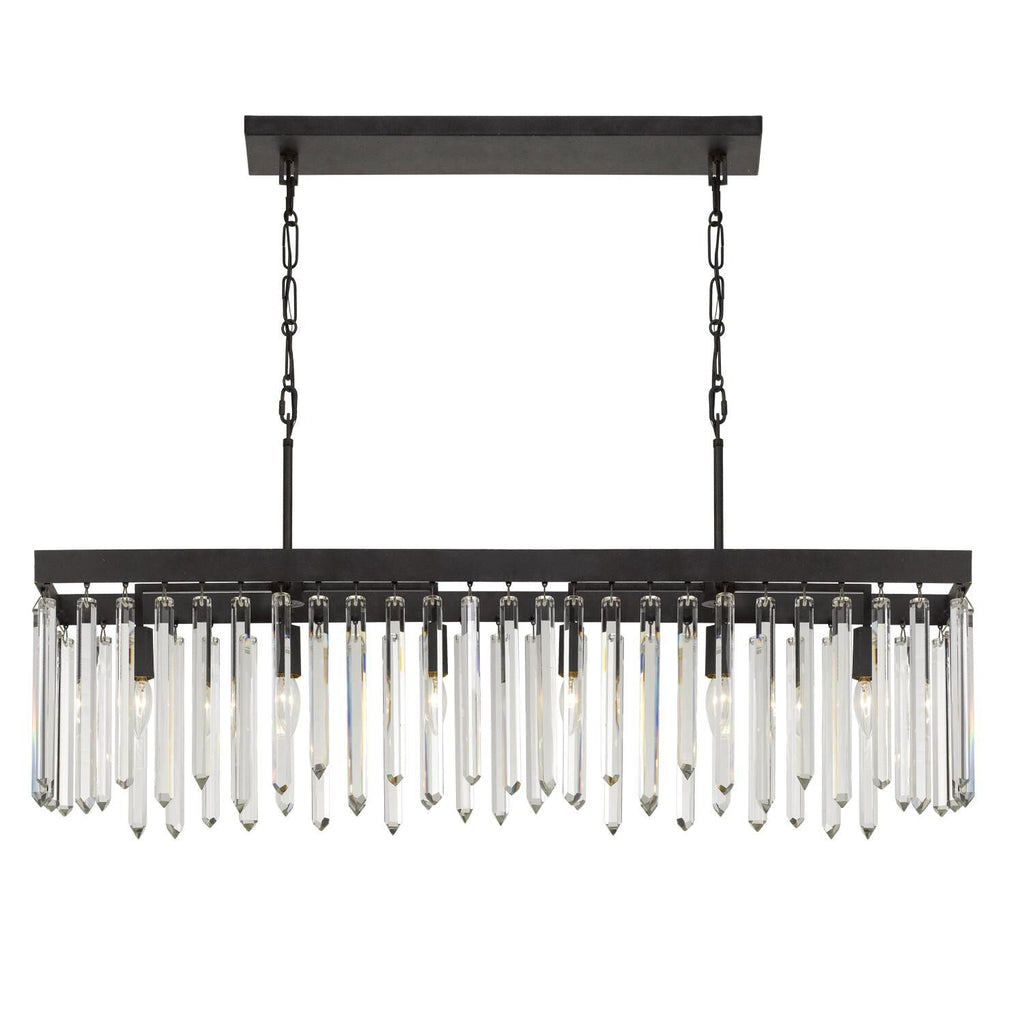 6-Light 49 in. Chandelier - Piper Arc for dining room view 2