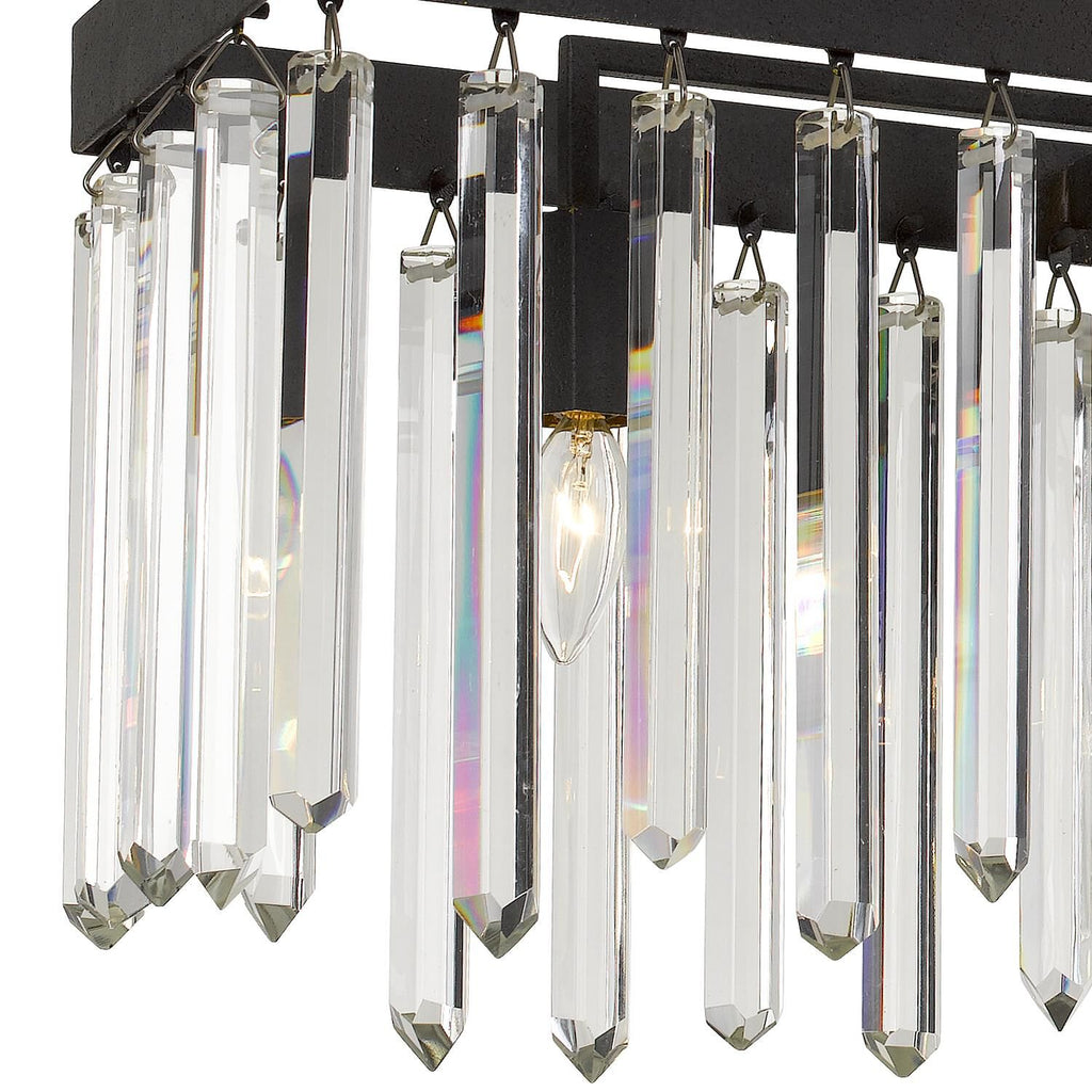 6-Light 49 in. Chandelier - Piper Arc for dining room view 3