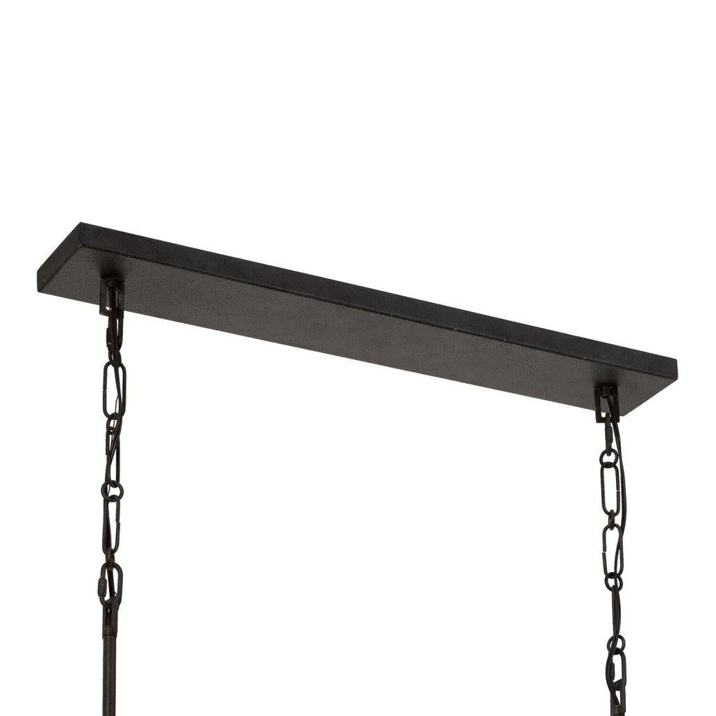 6-Light 49 in. Chandelier - Piper Arc for dining room view 4