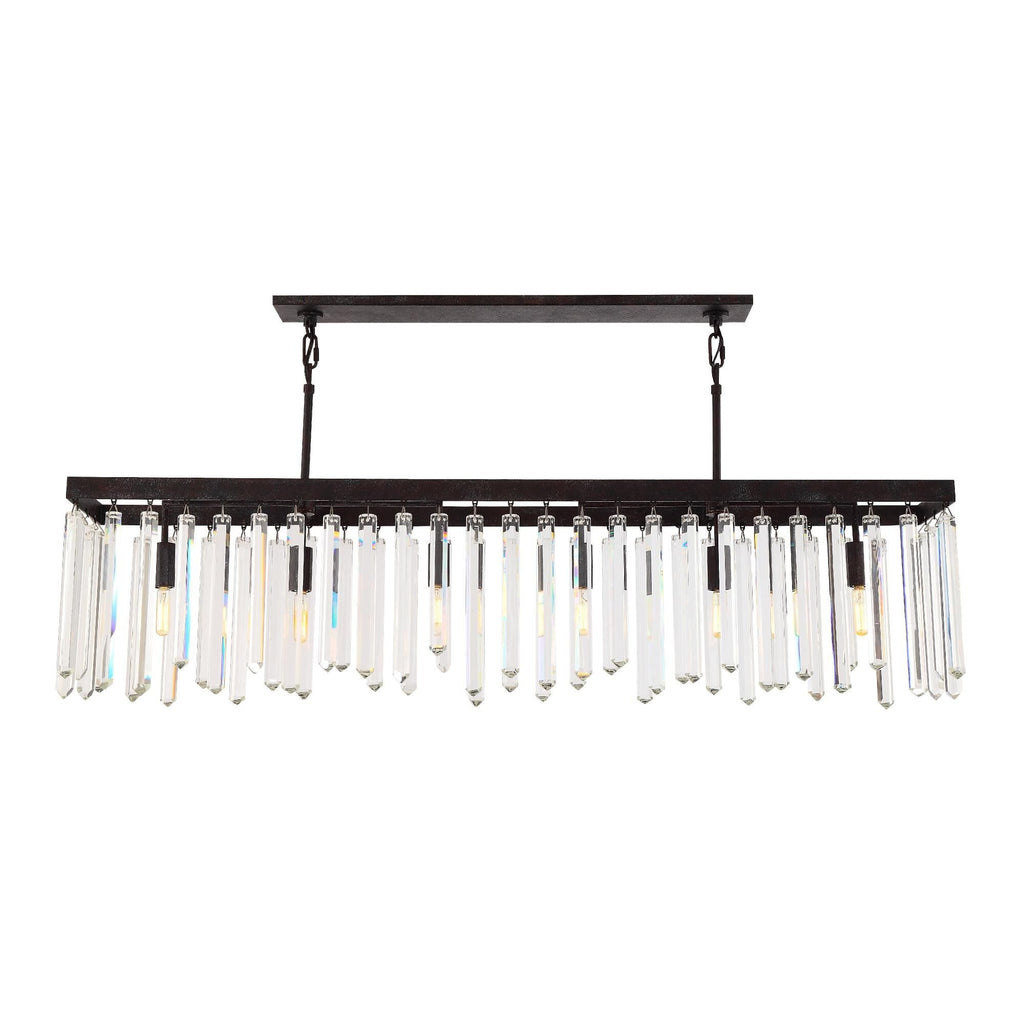6-Light 49 in. Chandelier - Piper Arc for dining room view 8