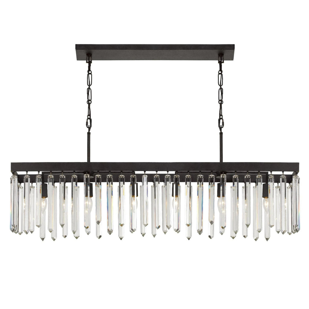 6-Light 49 in. Chandelier - Piper Arc for dining room view 1