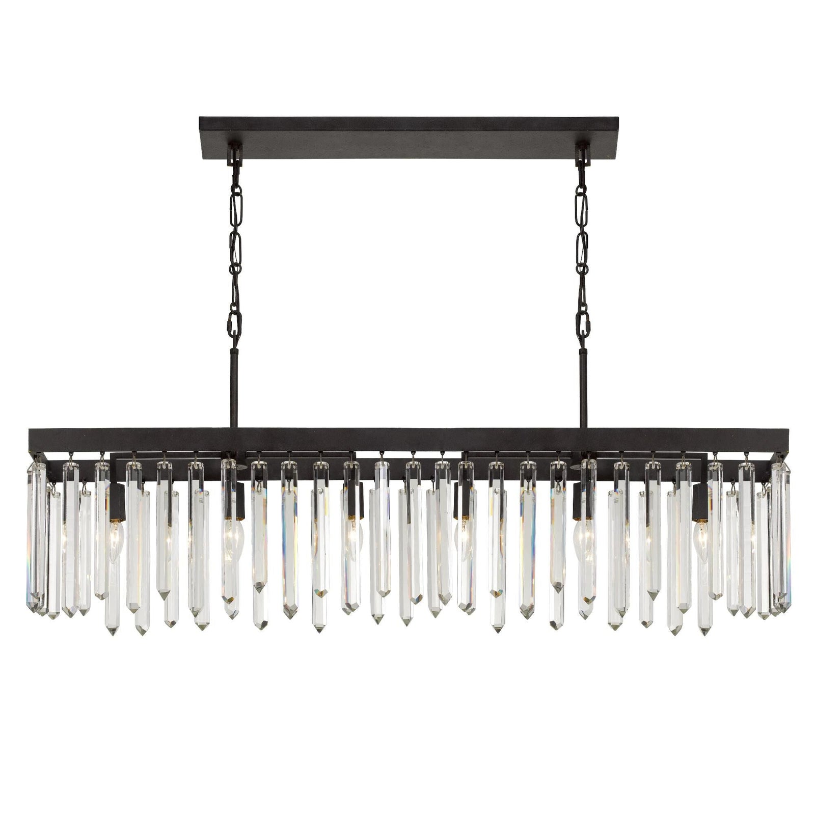 6-Light 49 in. Chandelier - Piper Arc for dining room view 1
