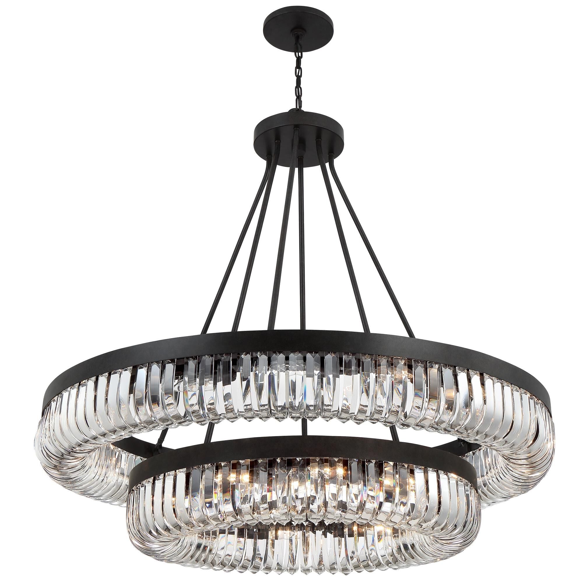 Candle chandelier - Eden Arc for dining room view 3