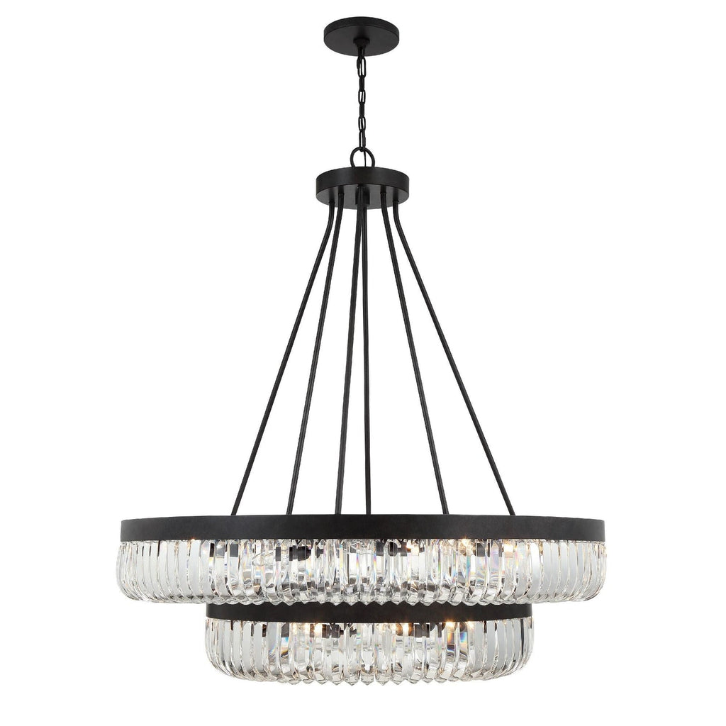 Candle chandelier - Eden Arc for dining room view 1