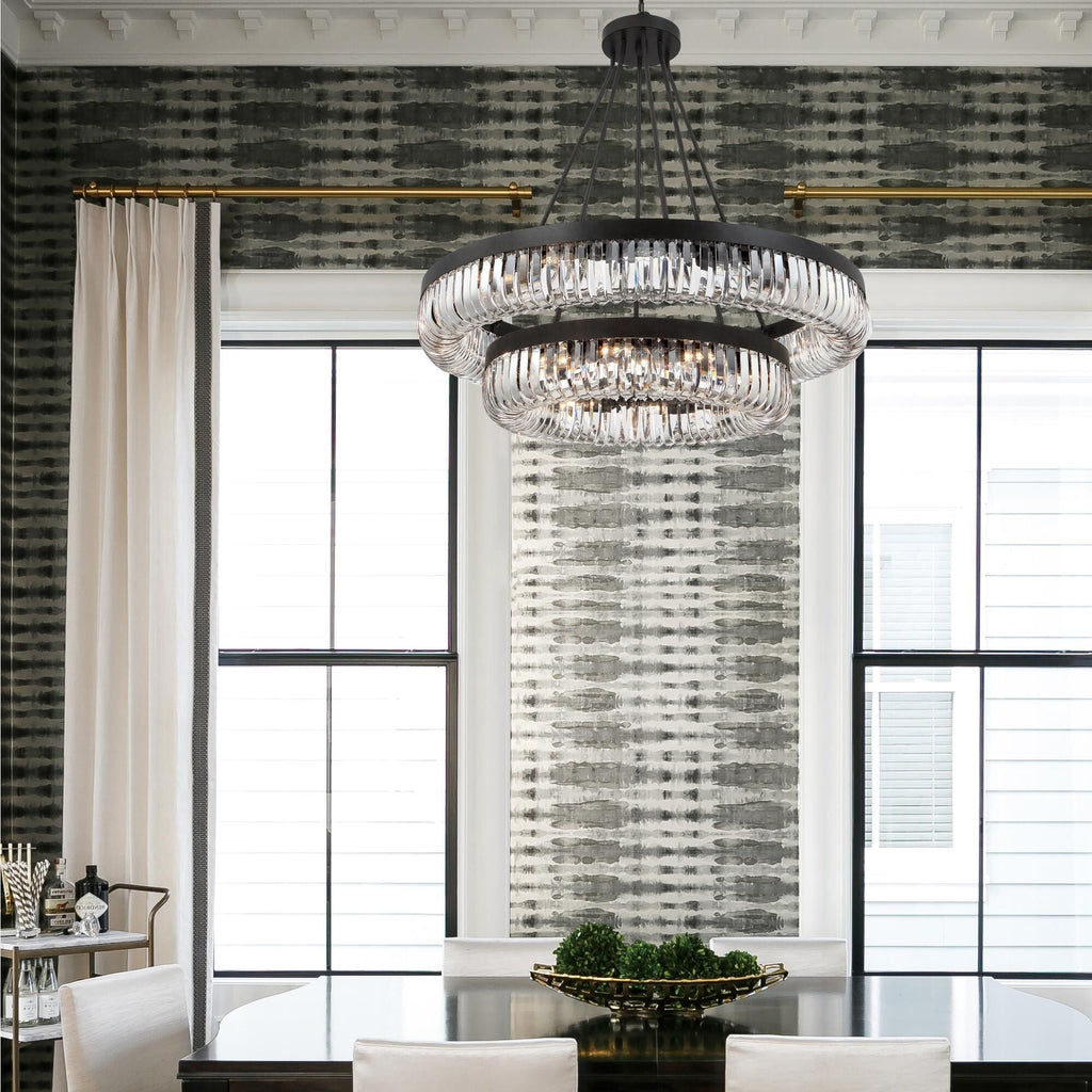 Candle chandelier - Eden Arc for dining room view 5