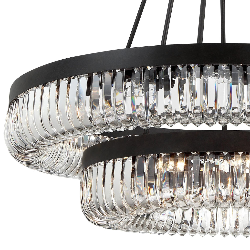 Candle chandelier - Eden Arc for dining room view 6