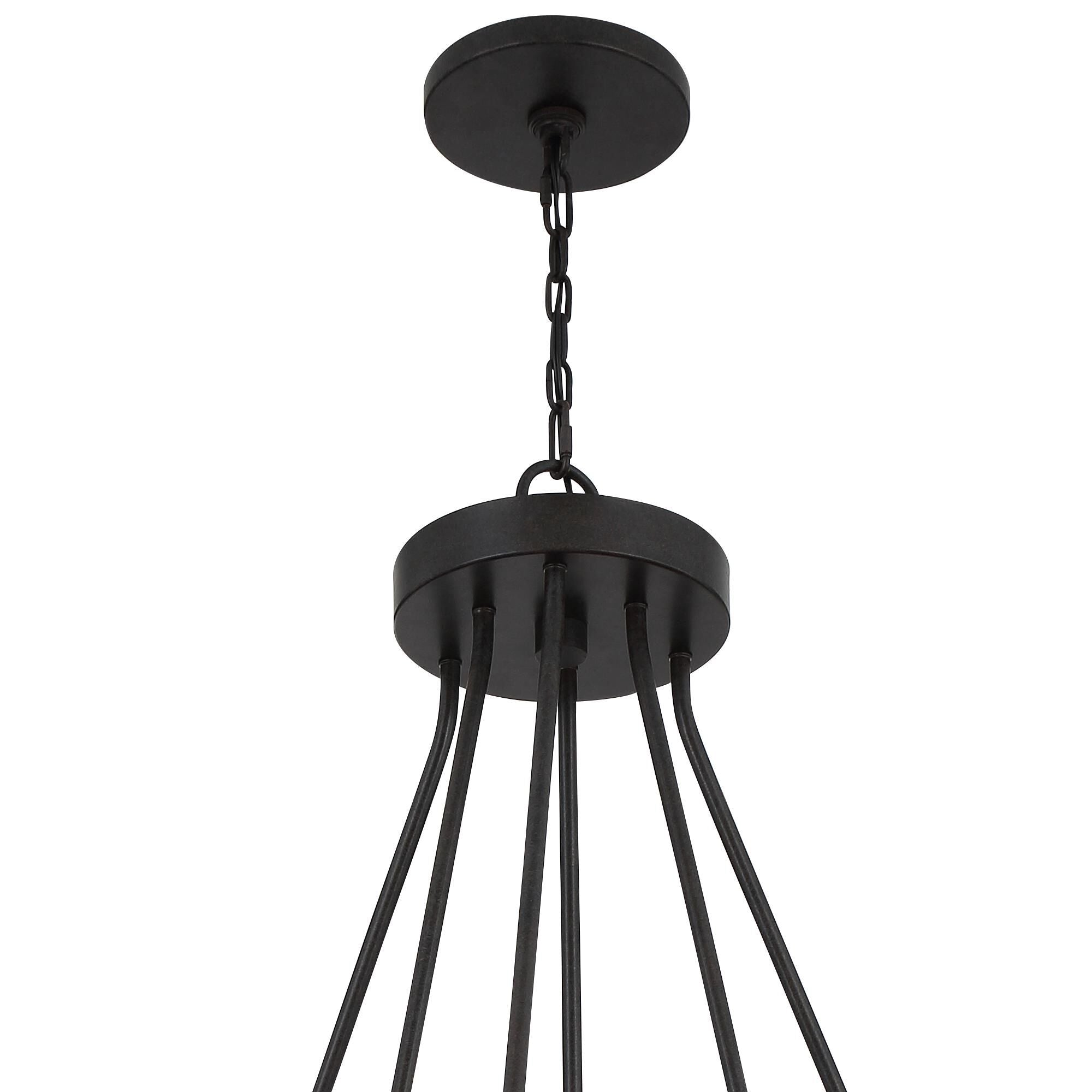 Candle chandelier - Eden Arc for dining room view 8
