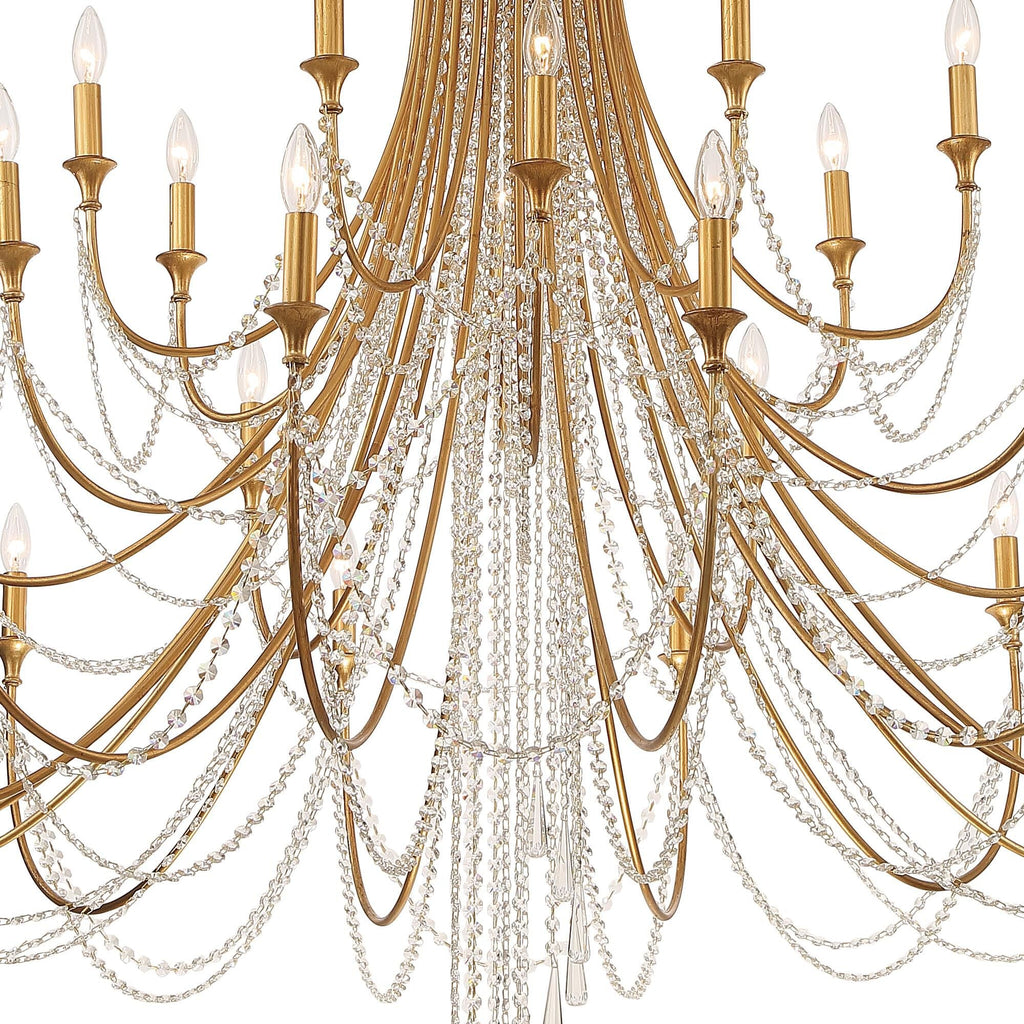 Candle chandelier - Quinn Arc for dining room view 12