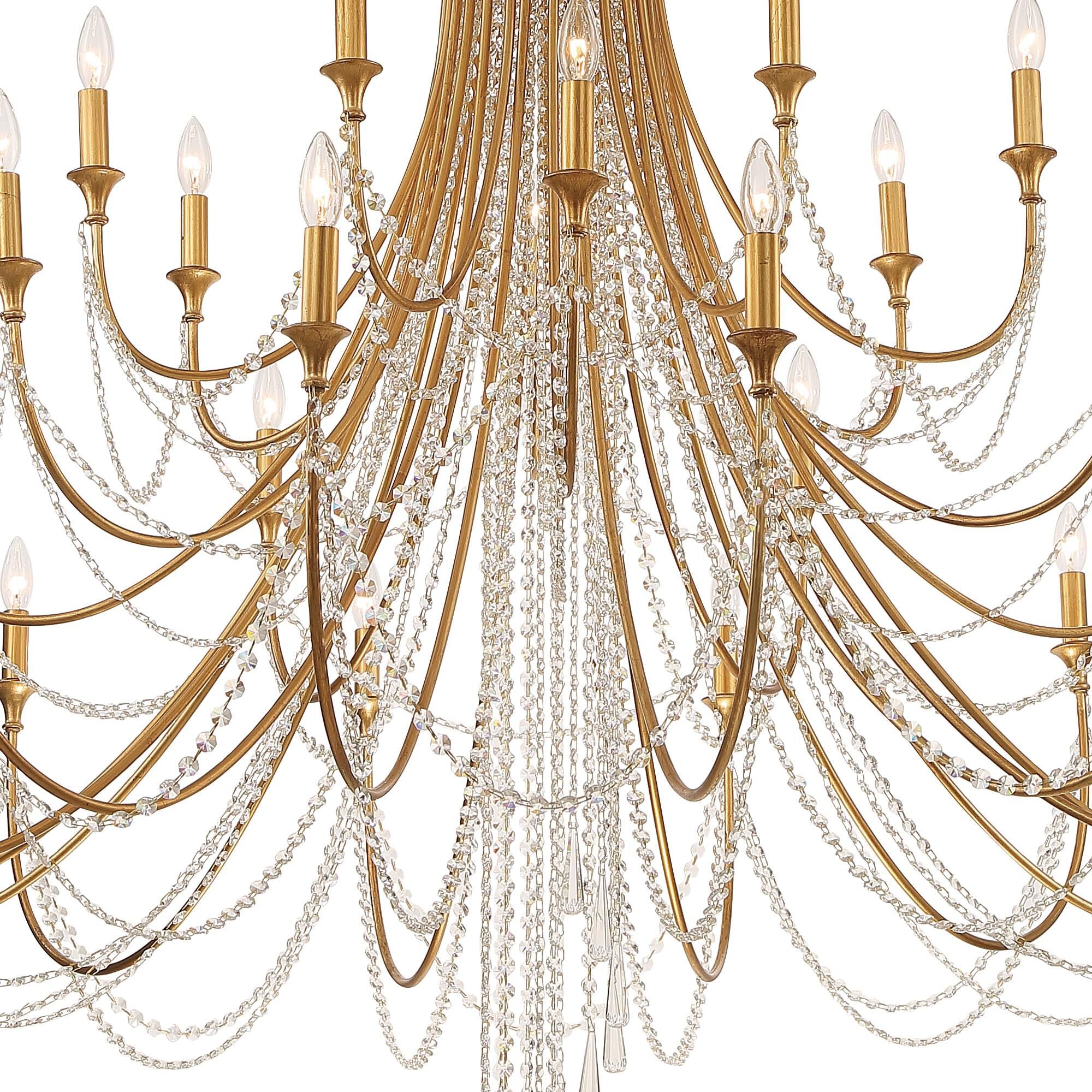 Candle chandelier - Quinn Arc for dining room view 12