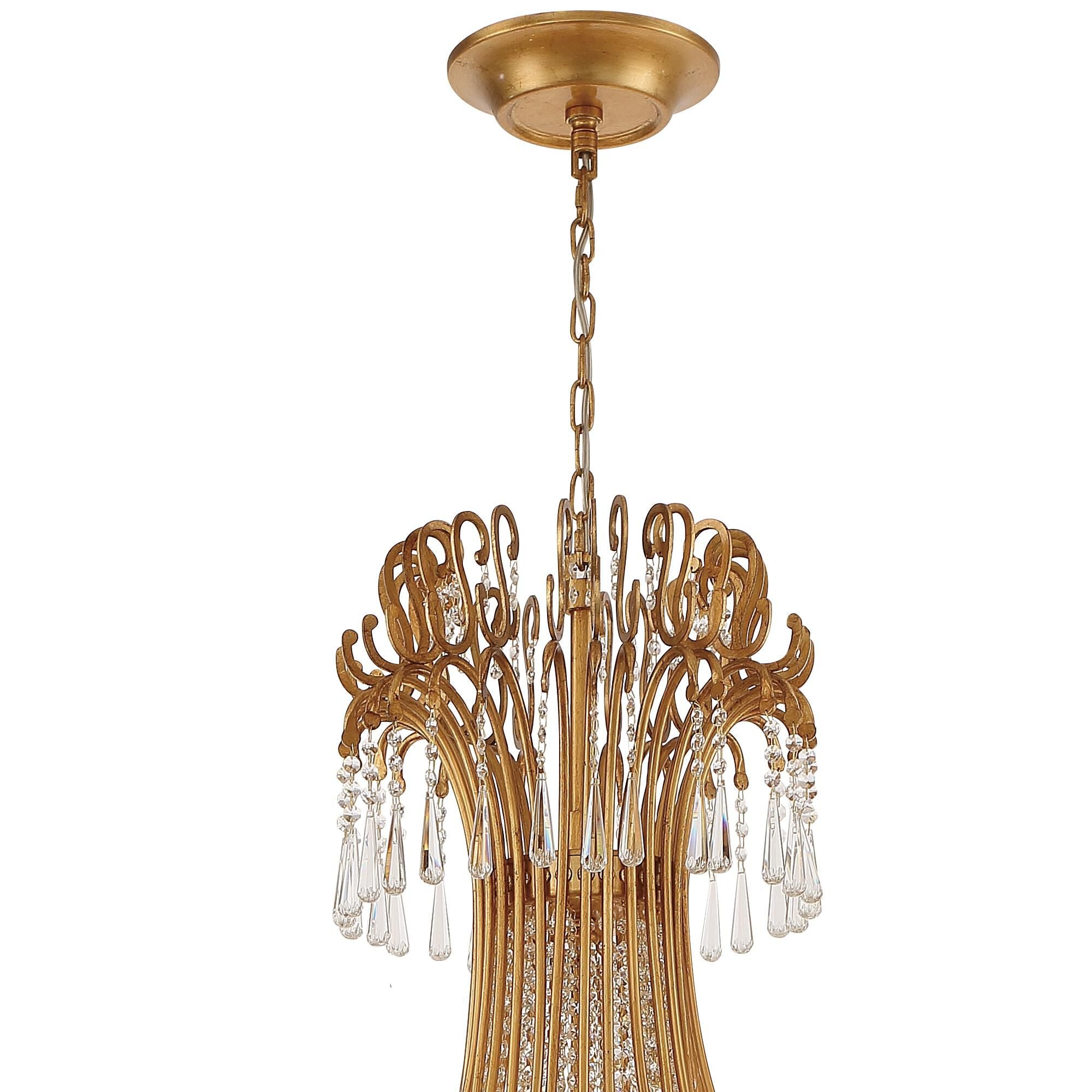 Candle chandelier - Quinn Arc for dining room view 13