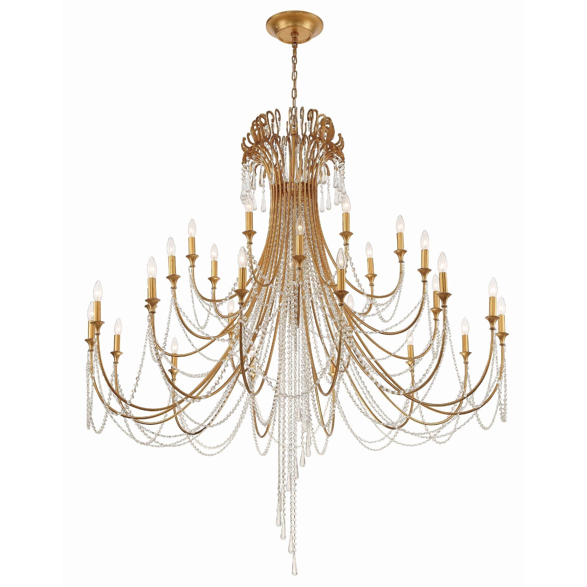 Candle chandelier - Quinn Arc for dining room view 14