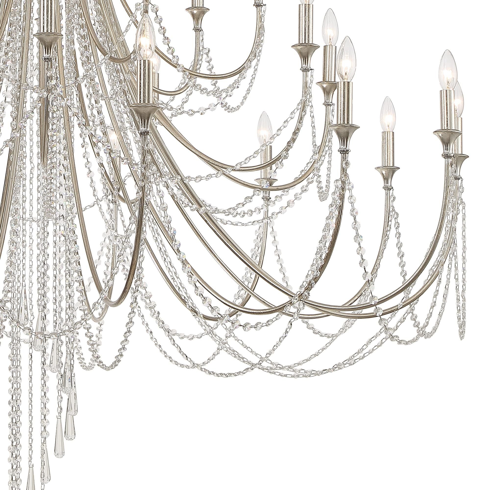 Candle chandelier - Quinn Arc for dining room view 5