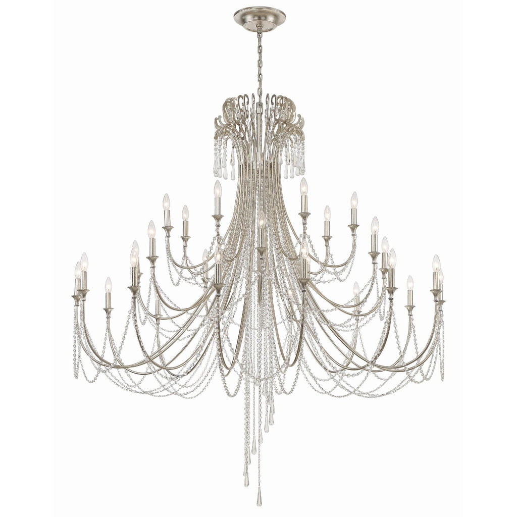 Candle chandelier - Quinn Arc for dining room view 2