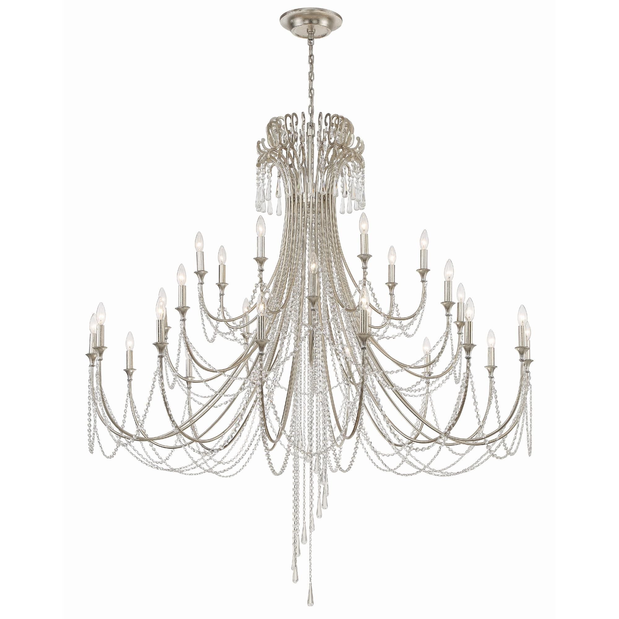 Candle chandelier - Quinn Arc for dining room view 2