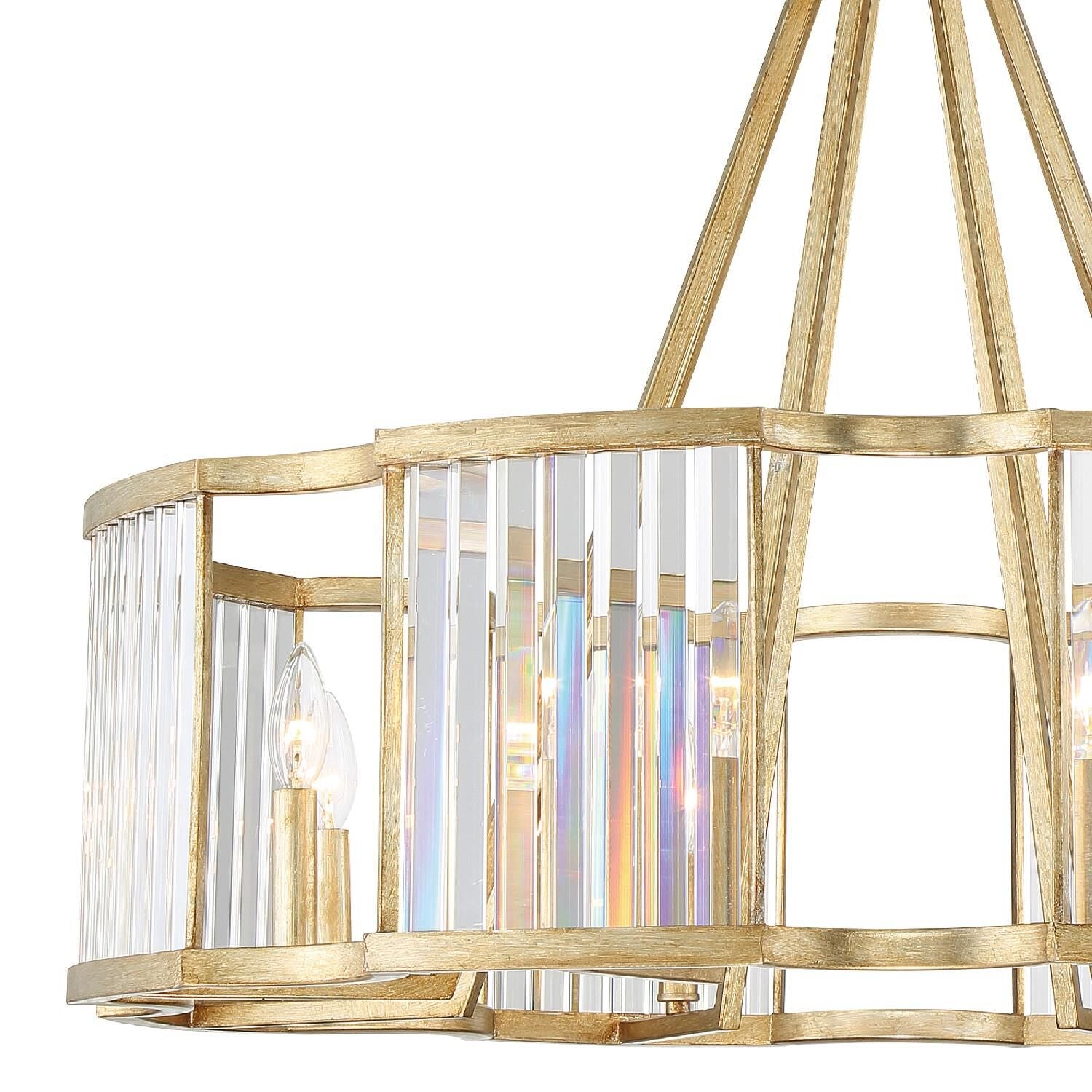 Crystorama Darcy 33 Inch 8 Light Chandelier Cp389752