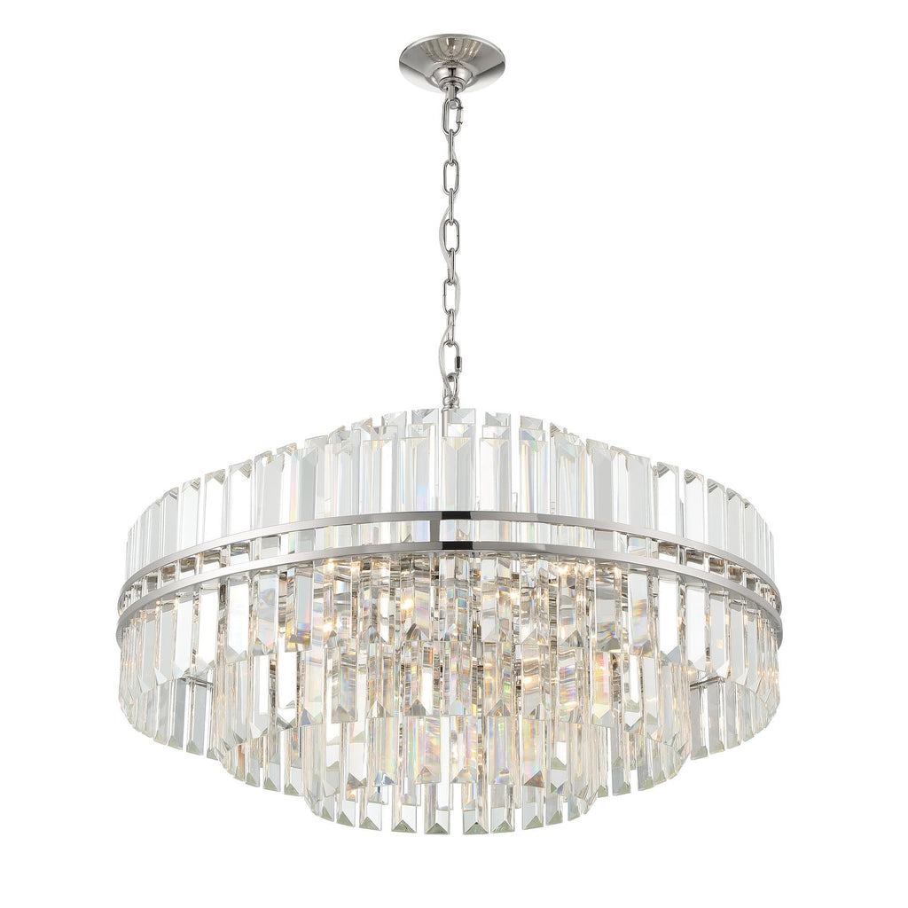 Crystorama Hayes 28 Inch 16 Light Chandelier Cp753572