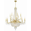 Candle chandelier - Verona Arc for dining room view 1