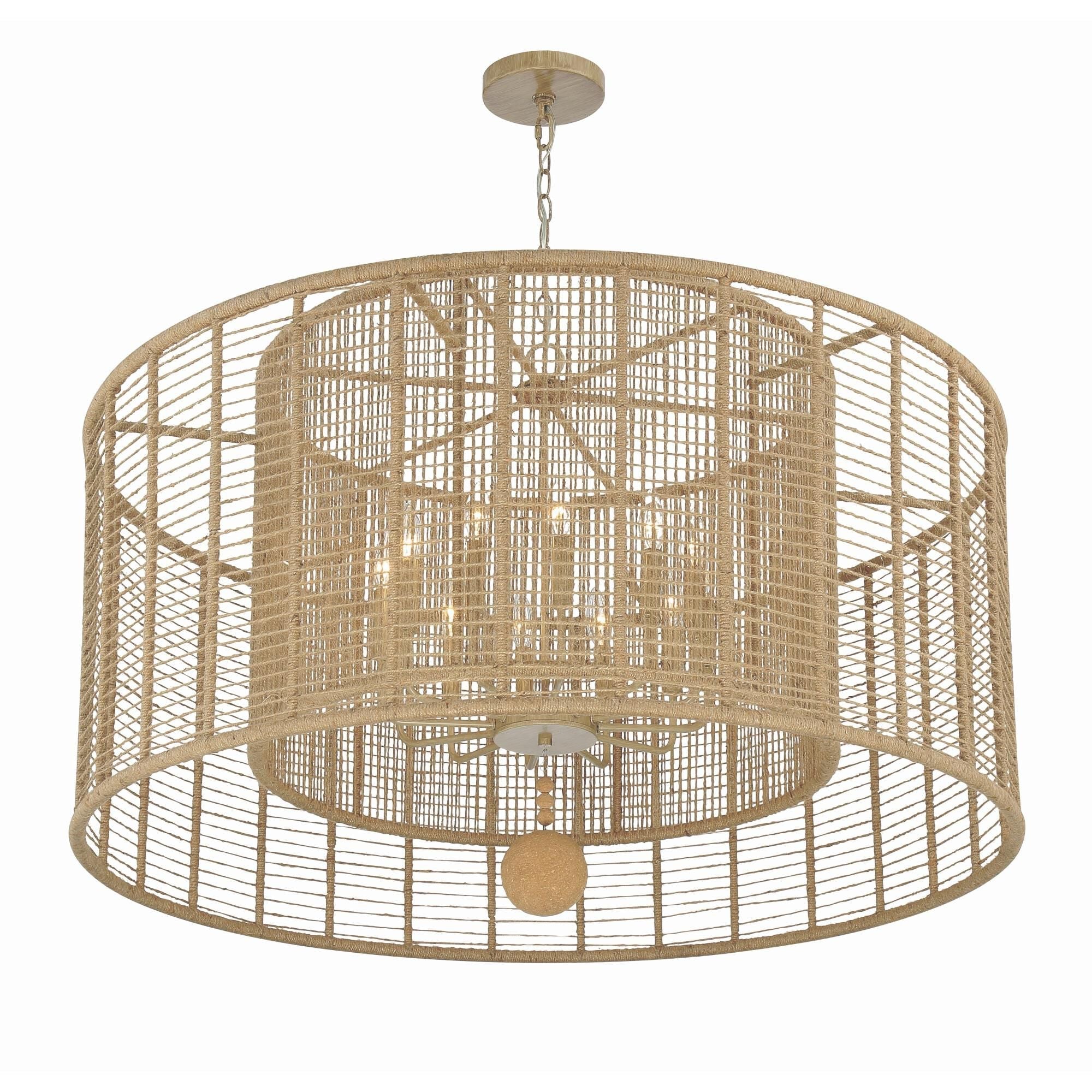 Candle chandelier - Sable Arc for dining room view 7