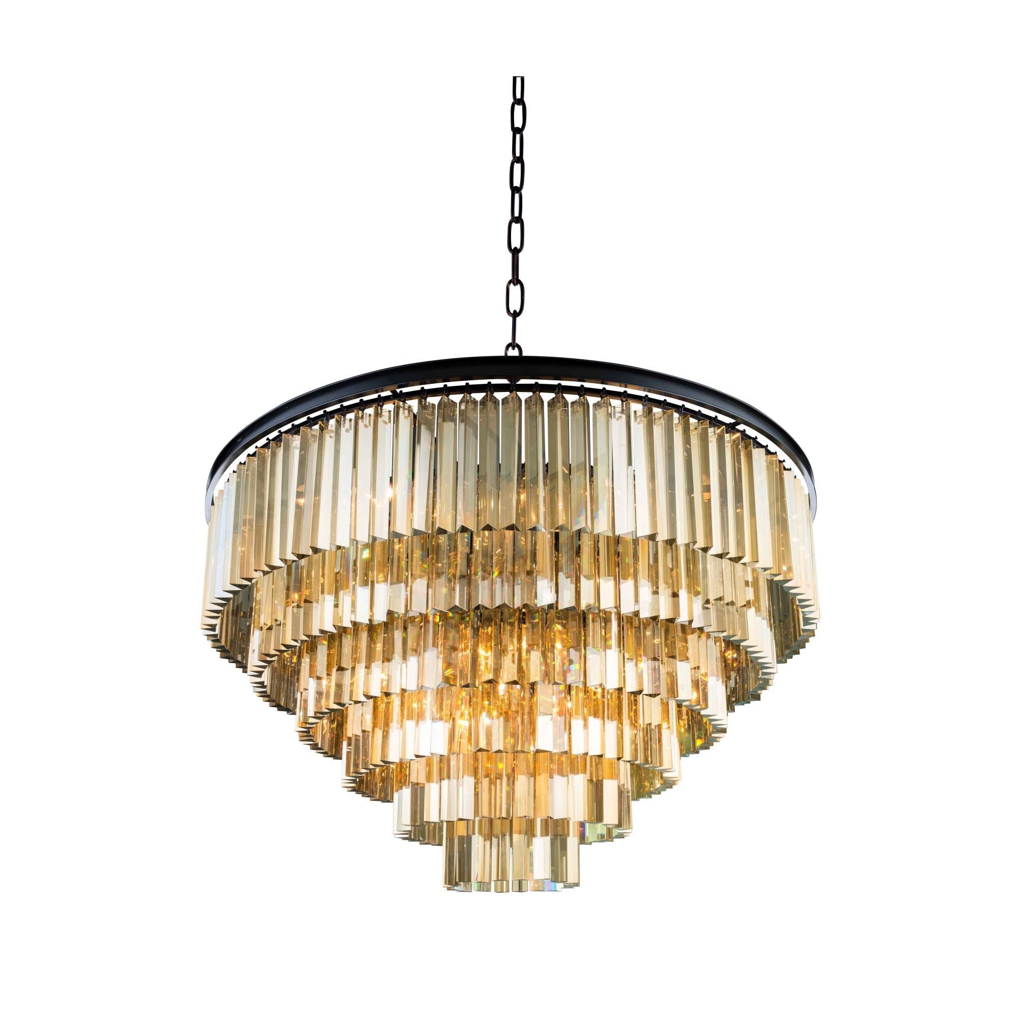 33-Light 44 in. Chandelier - Celia Vale for dining room view 2