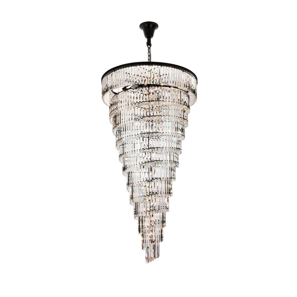 Candle chandelier - Nerea Arc for dining room view 1