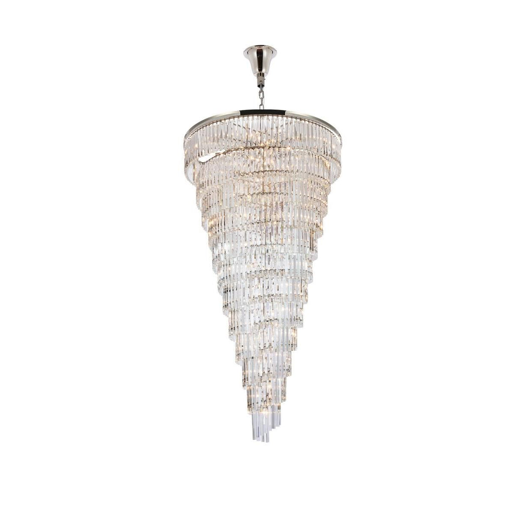 Candle chandelier - Nerea Arc for dining room view 3