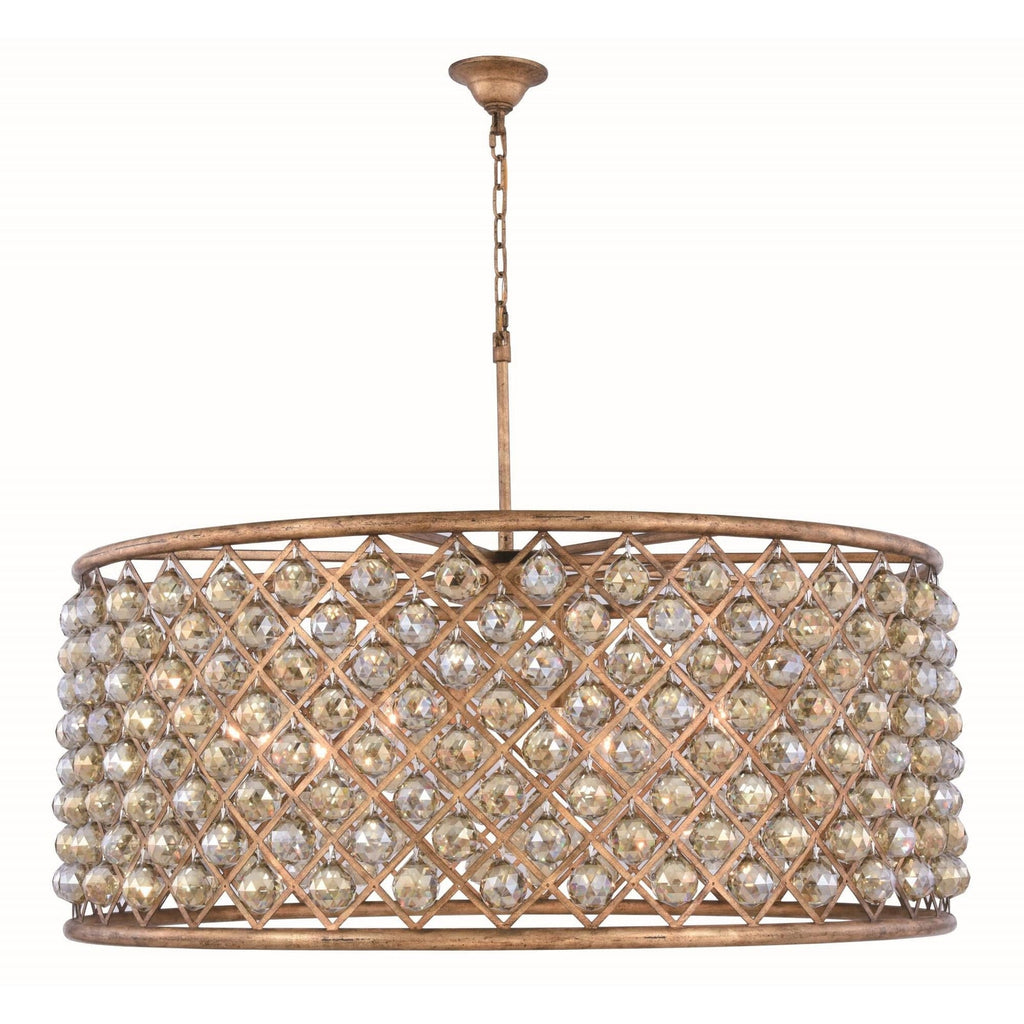 10-Light 43 in. Chandelier - Isla Vale for dining room view 1