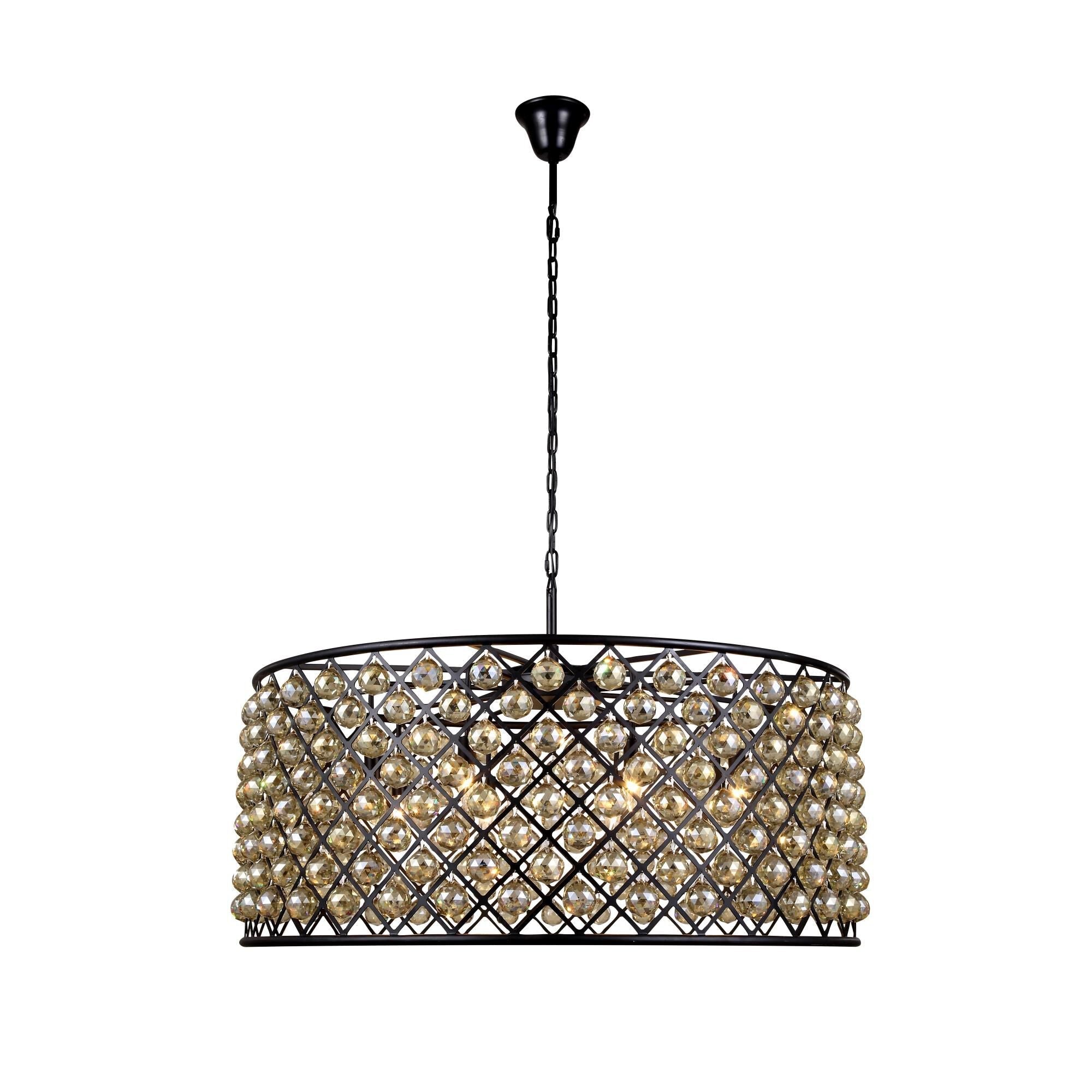 10-Light 43 in. Chandelier - Isla Vale for dining room view 6