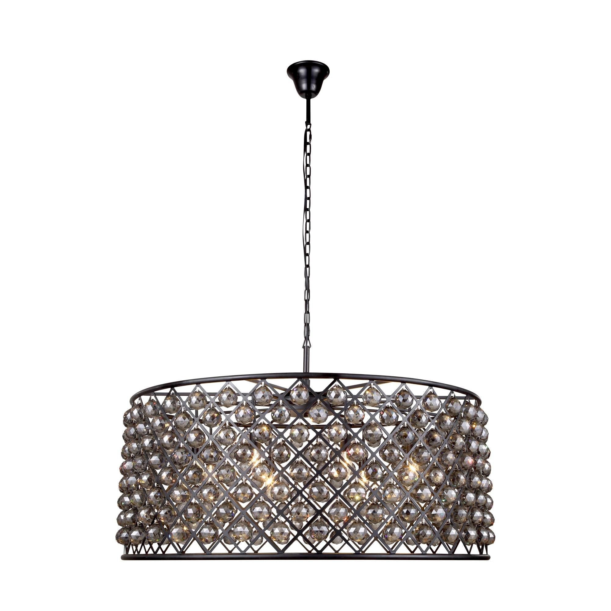 10-Light 43 in. Chandelier - Isla Vale for dining room view 3