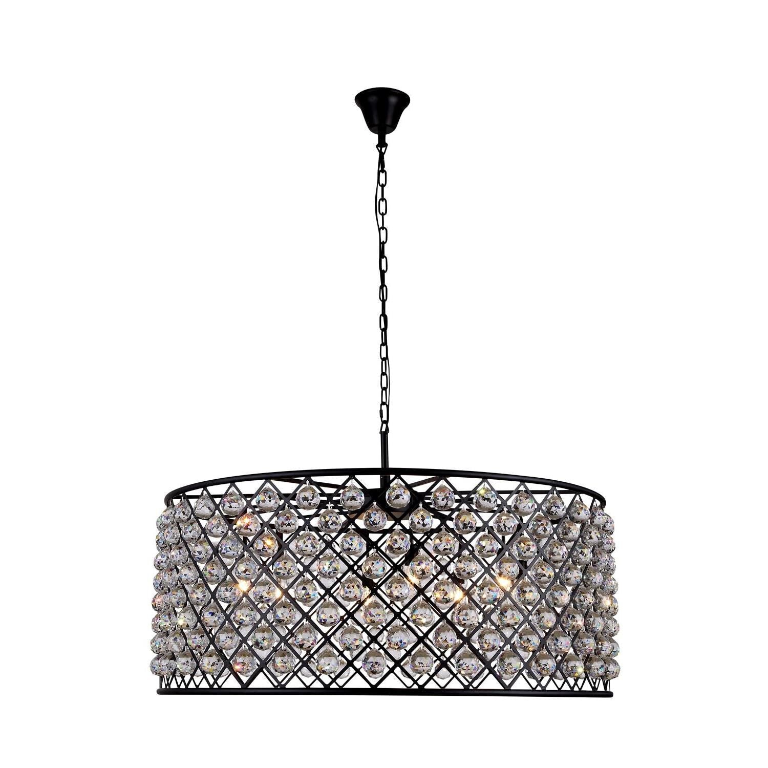 10-Light 43 in. Chandelier - Isla Vale for dining room view 5