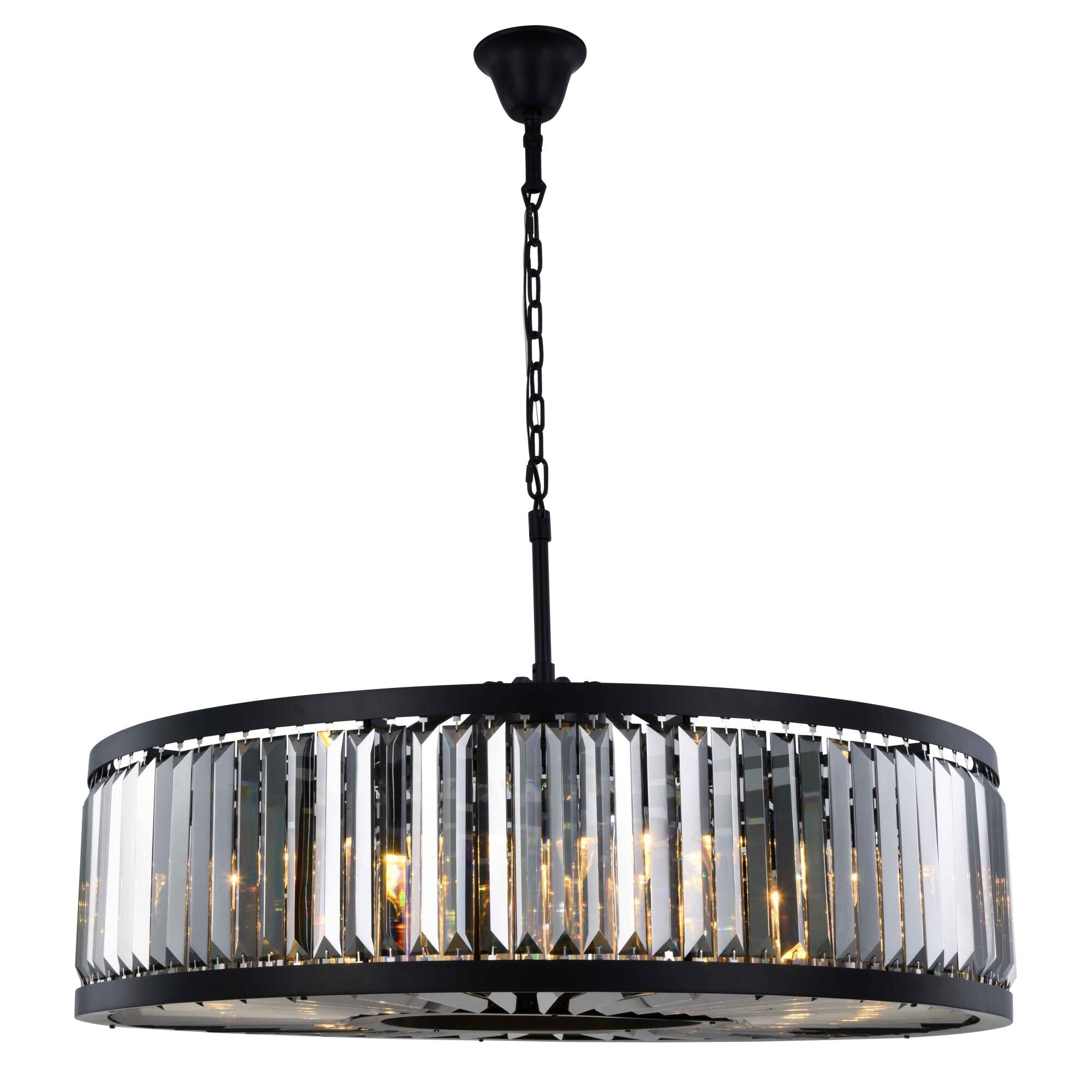 10-Light 43 in. Chandelier - Una Arc for dining room view 4
