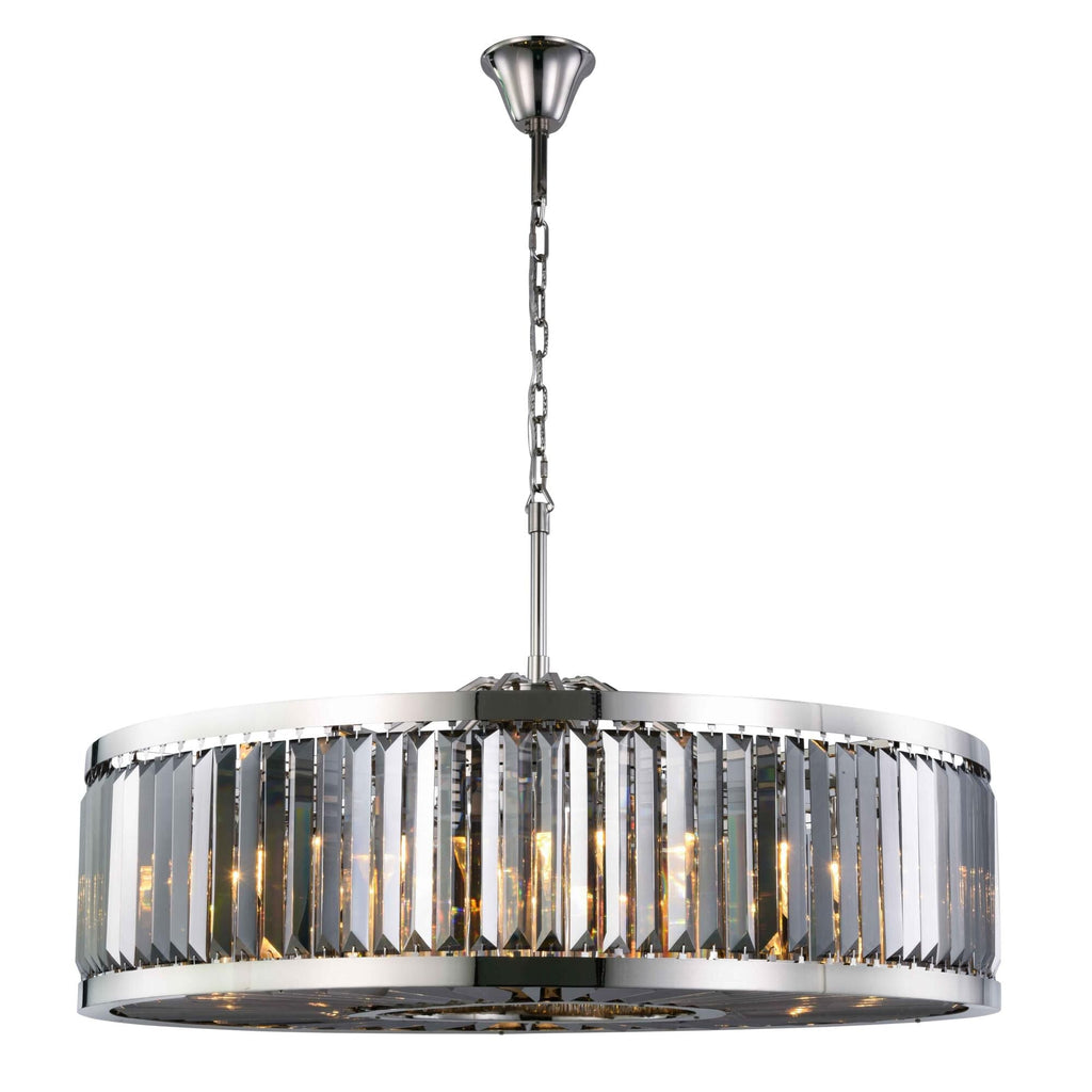 10-Light 43 in. Chandelier - Una Arc for dining room view 6