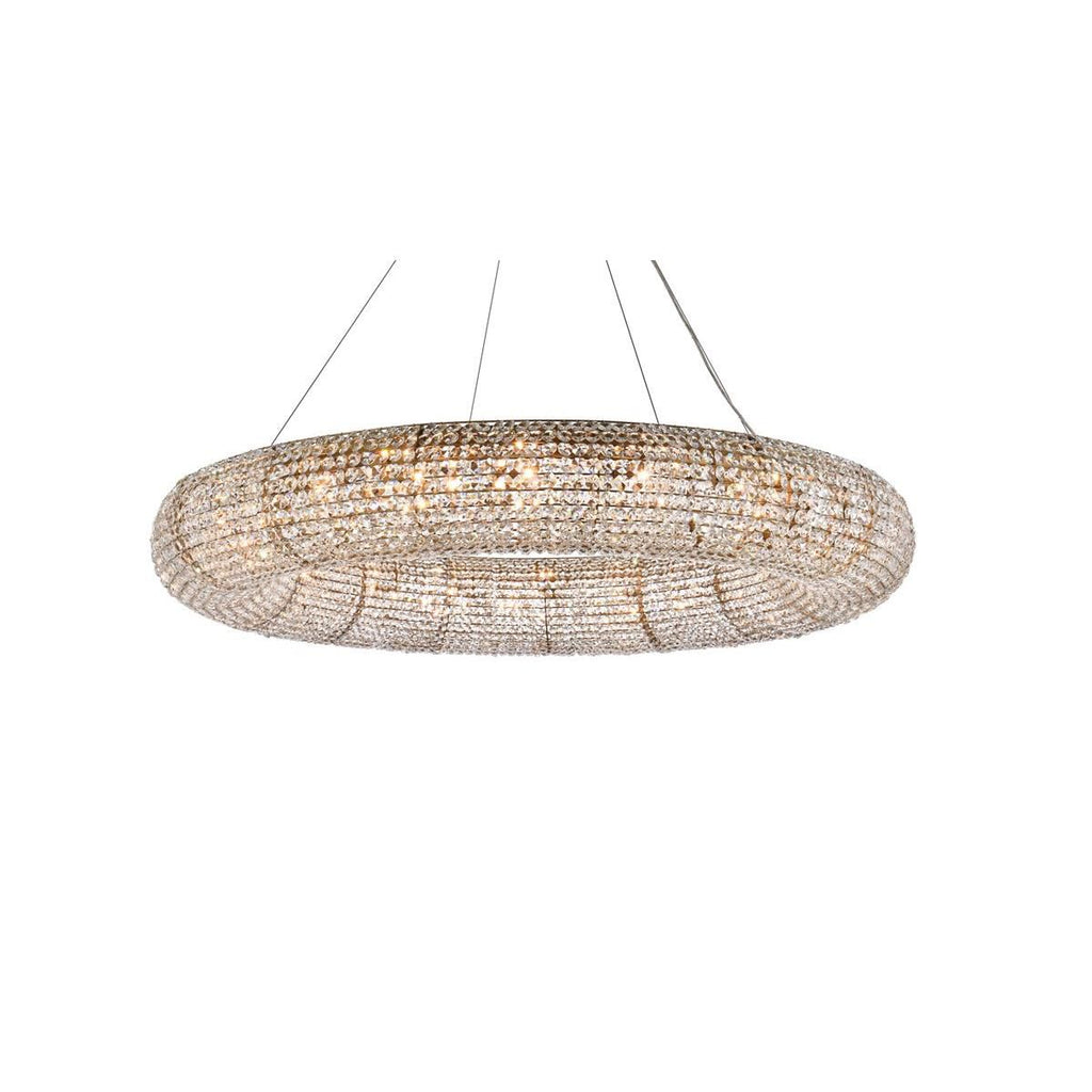 20-Light 52 in. Chandelier - Seren Arc for dining room view 3