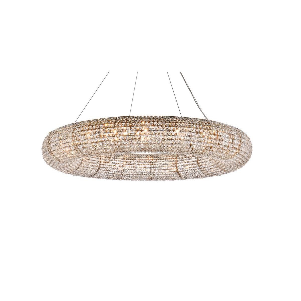20-Light 52 in. Chandelier - Seren Arc for dining room view 3