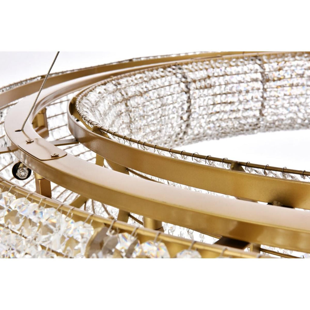 20-Light 52 in. Chandelier - Seren Arc for dining room view 6