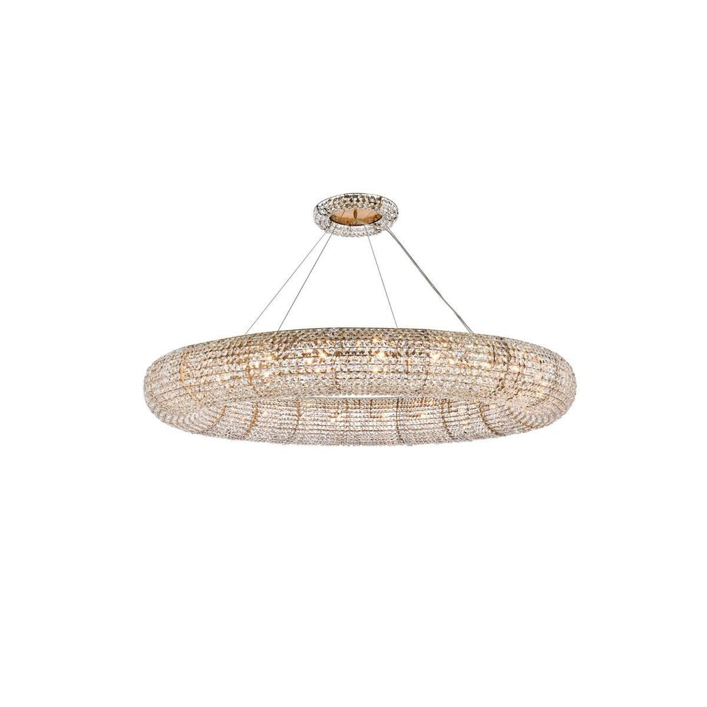 24-Light 59 in. Chandelier - Galen Arc for dining room view 1