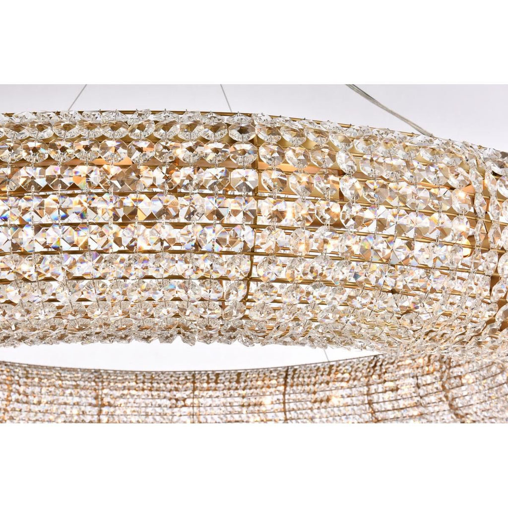 24-Light 59 in. Chandelier - Galen Arc for dining room view 4