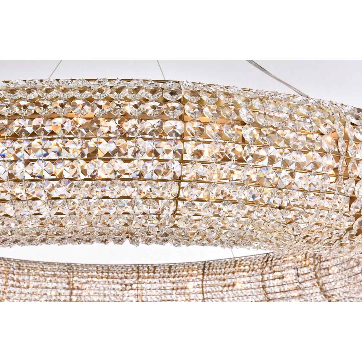 24-Light 59 in. Chandelier - Galen Arc for dining room view 4
