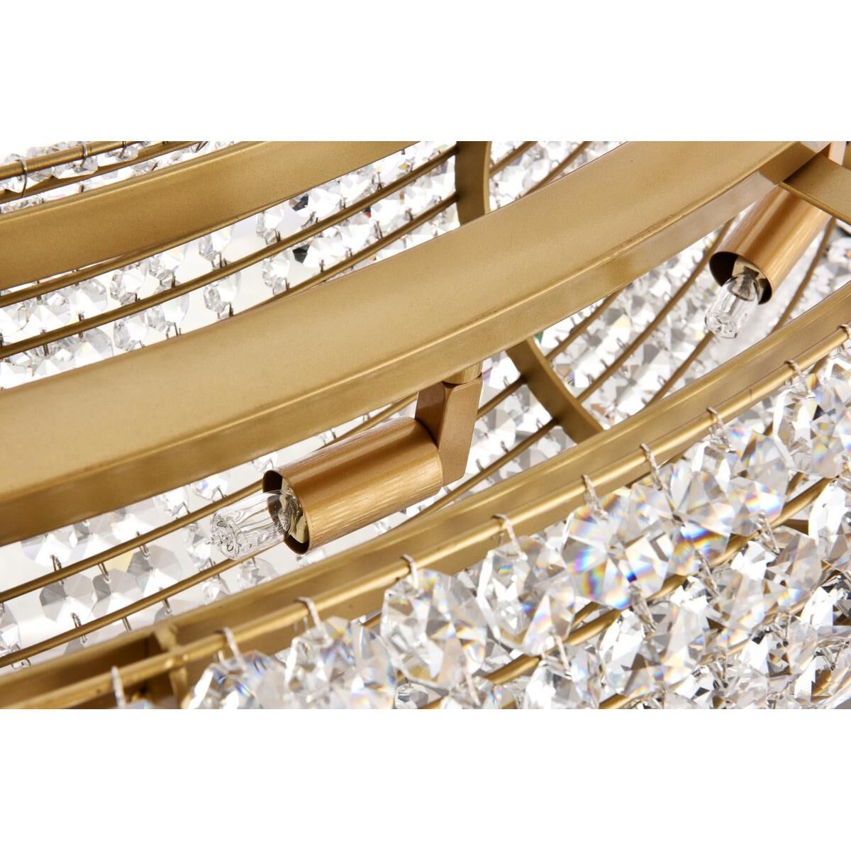 24-Light 59 in. Chandelier - Galen Arc for dining room view 5