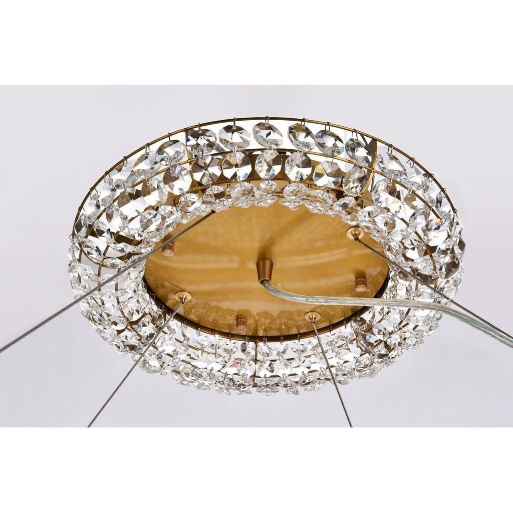 24-Light 59 in. Chandelier - Galen Arc for dining room view 6