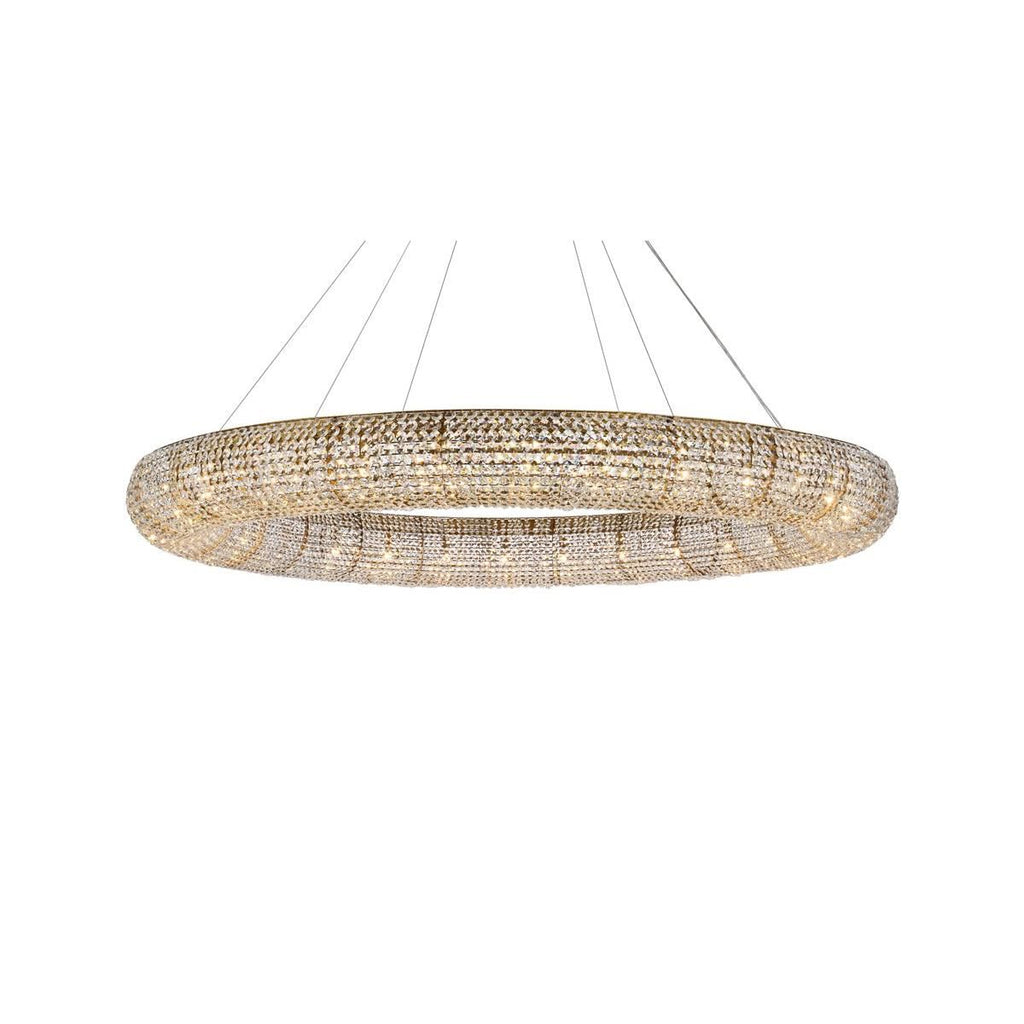 30-Light 71 in. Chandelier - Dorian Arc for dining room view 3