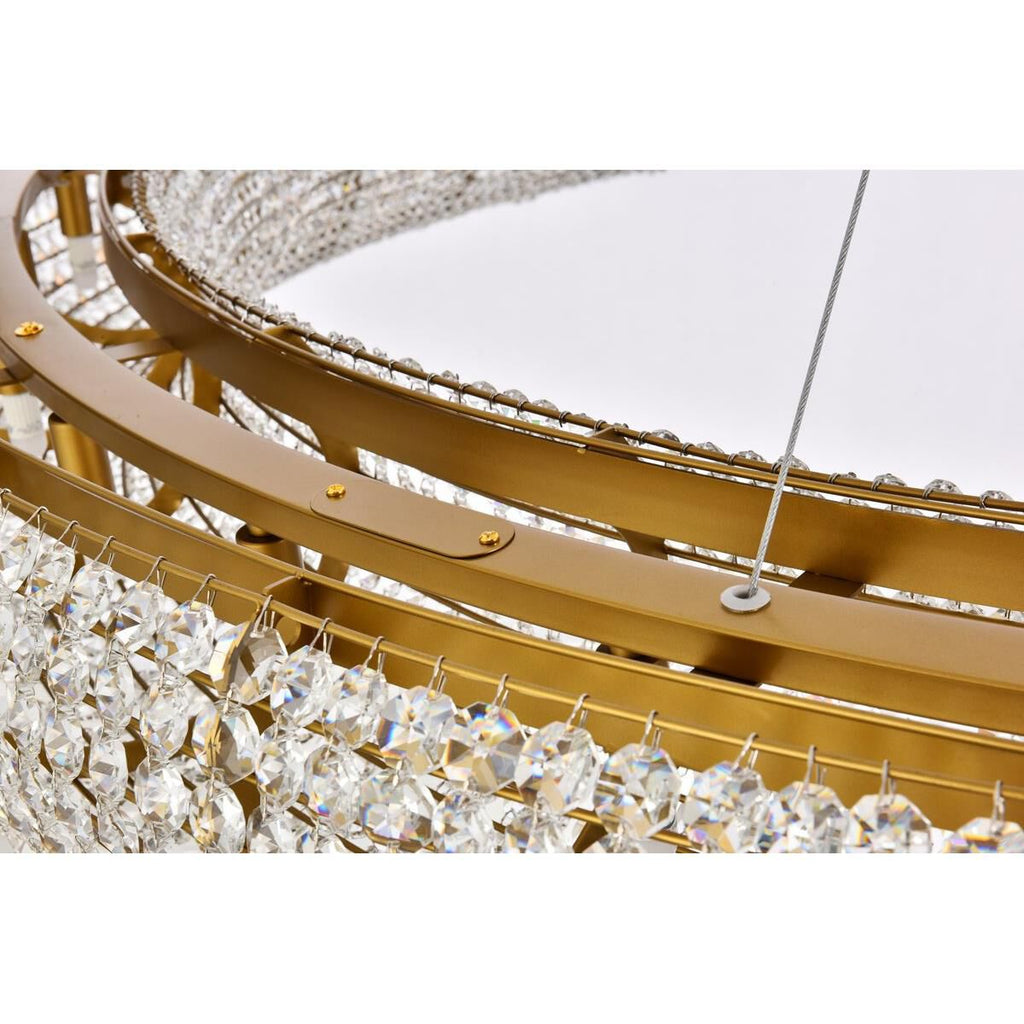 30-Light 71 in. Chandelier - Dorian Arc for dining room view 5