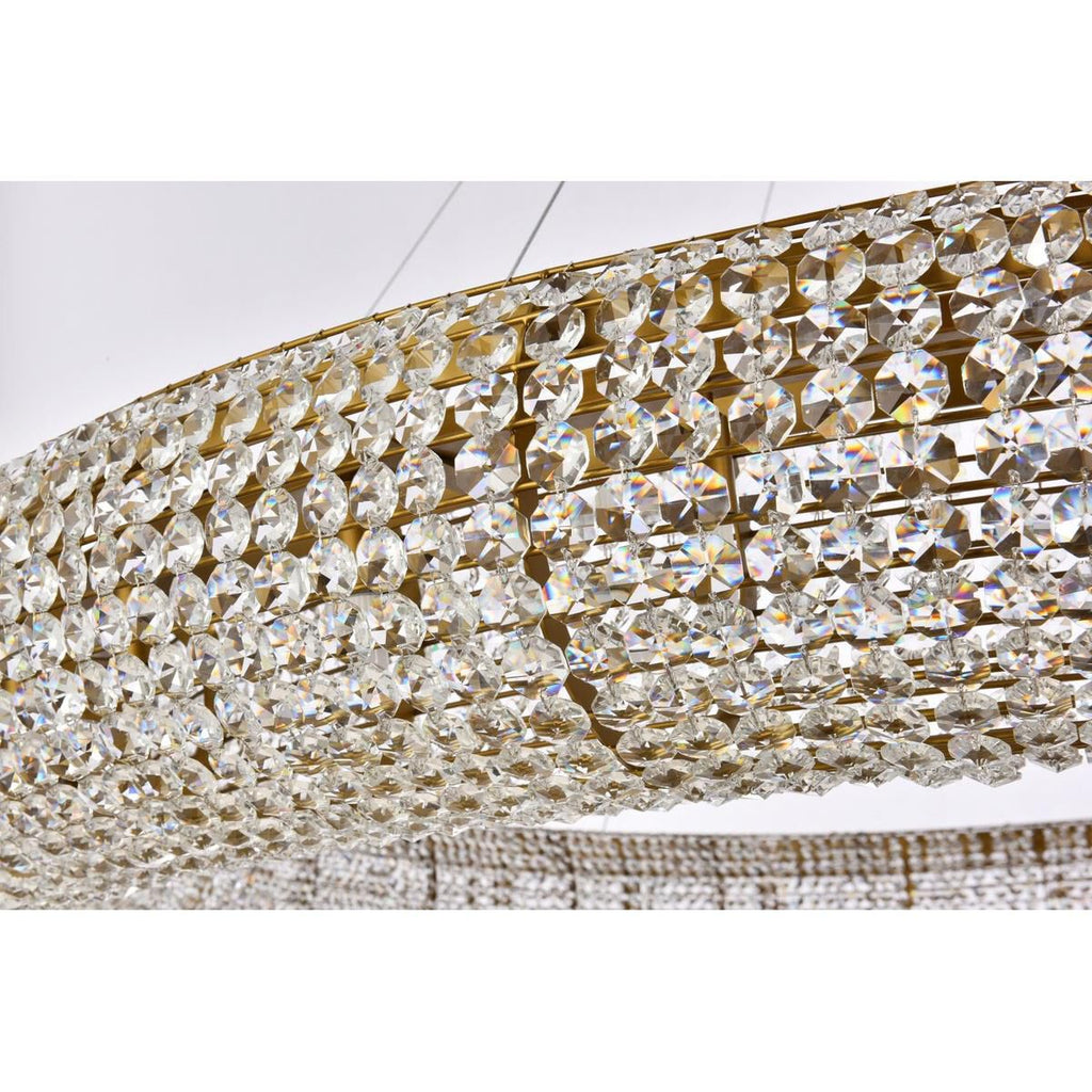 30-Light 71 in. Chandelier - Dorian Arc for dining room view 6